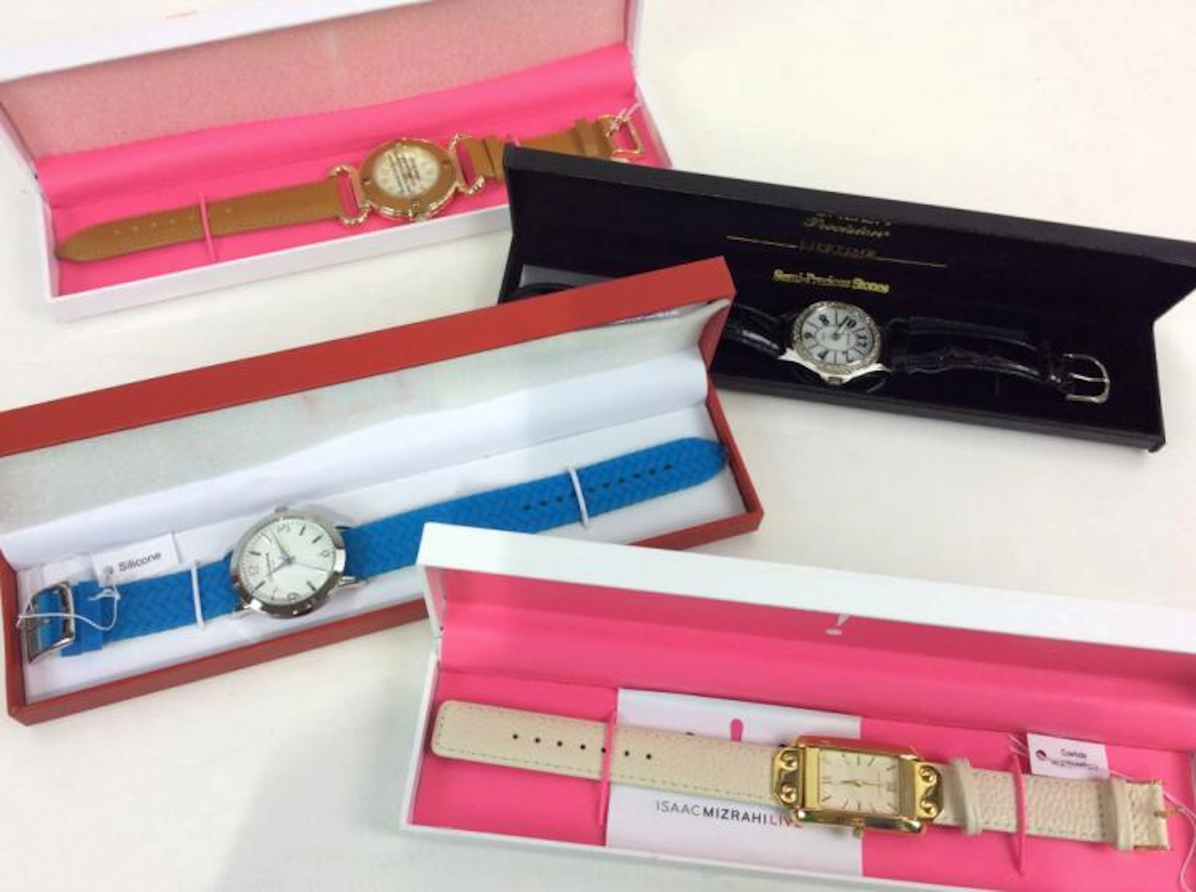 (4) Watches W/ Gruen, Isaac Mizrahi, Liz Claiborne