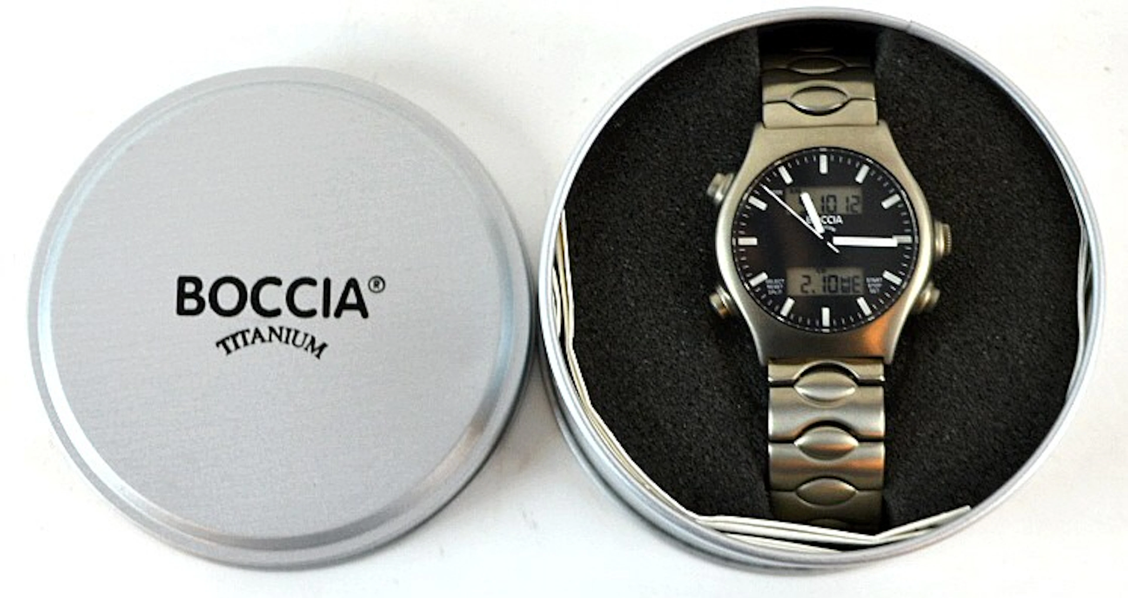 Boccia Titanium Chronograph Watch