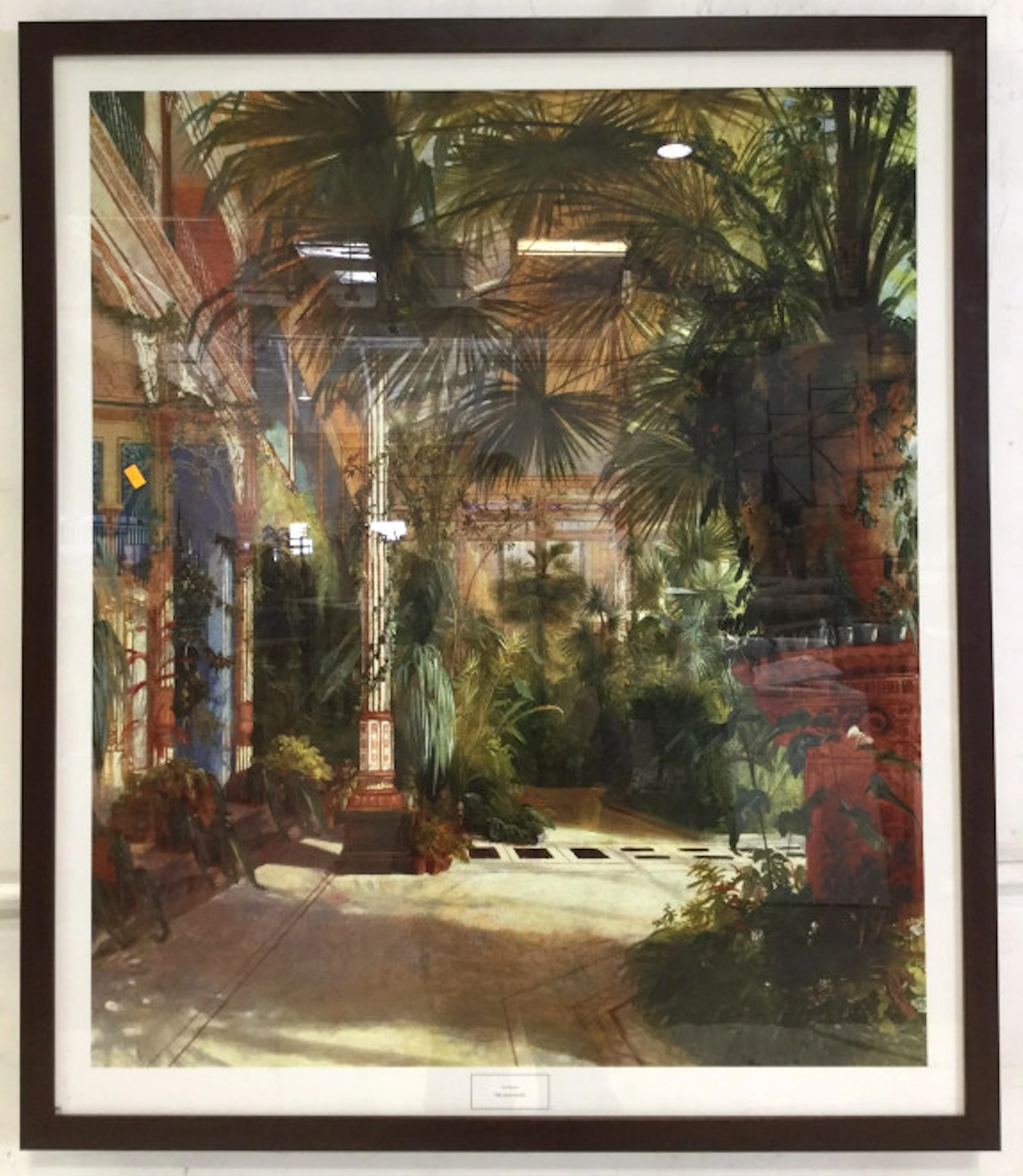 Carl Blechen ' The Palm House ' Art Print