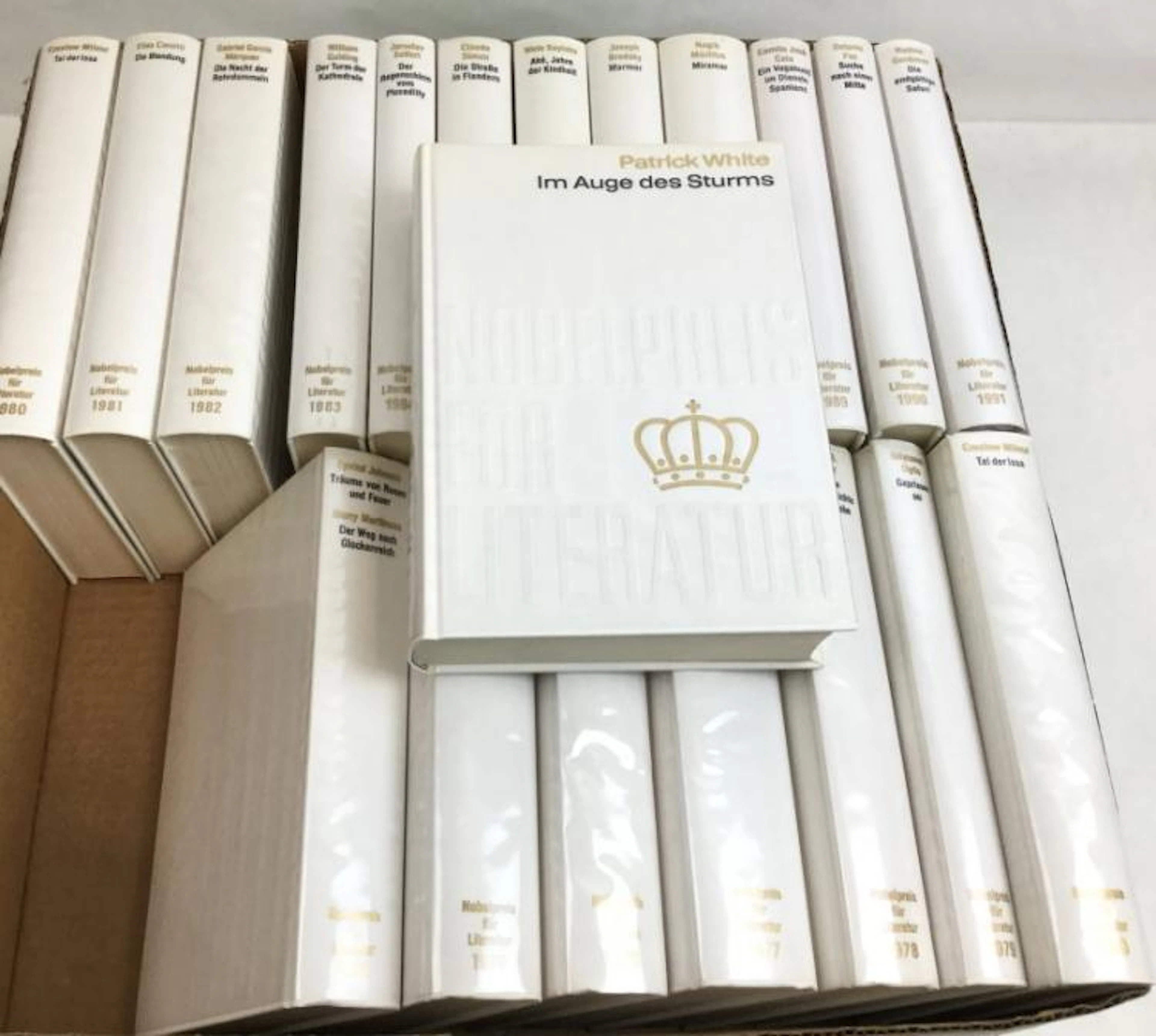 20pc Nobelpries Fur Literatur Book Compilation