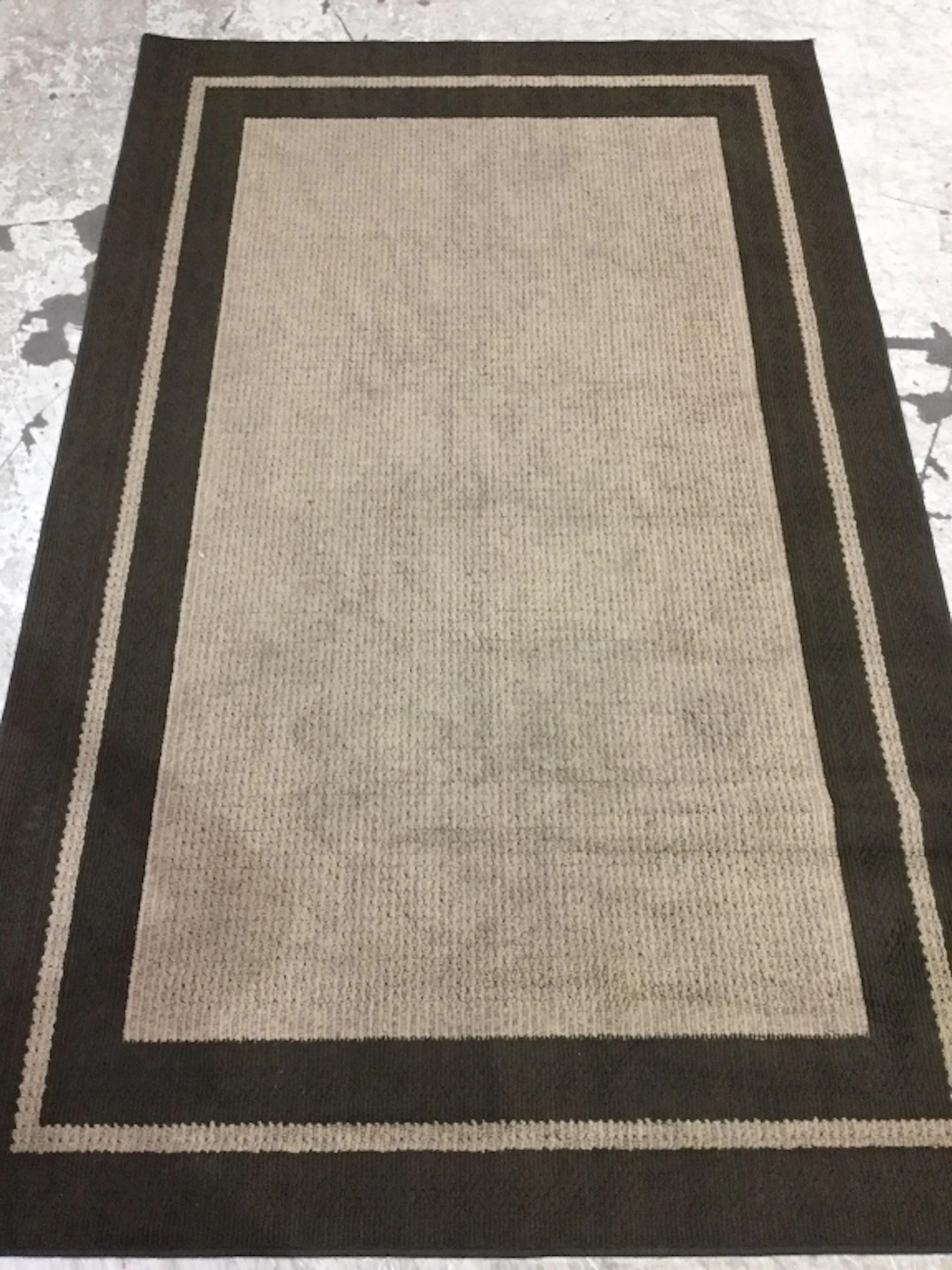 Brown Berber Style Indoor / Outdoor Area Rug