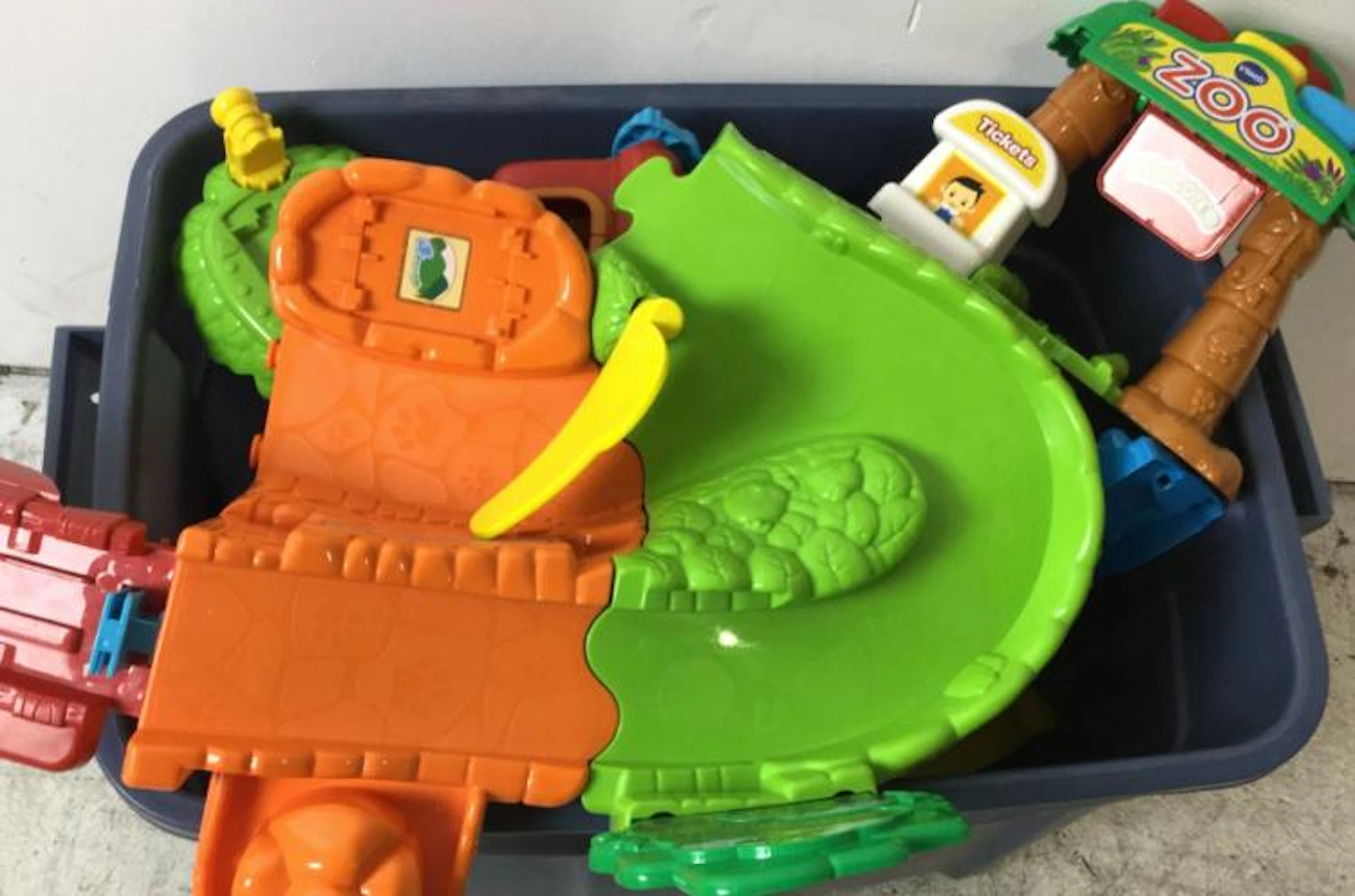 Children's Vtech Toy Car Track