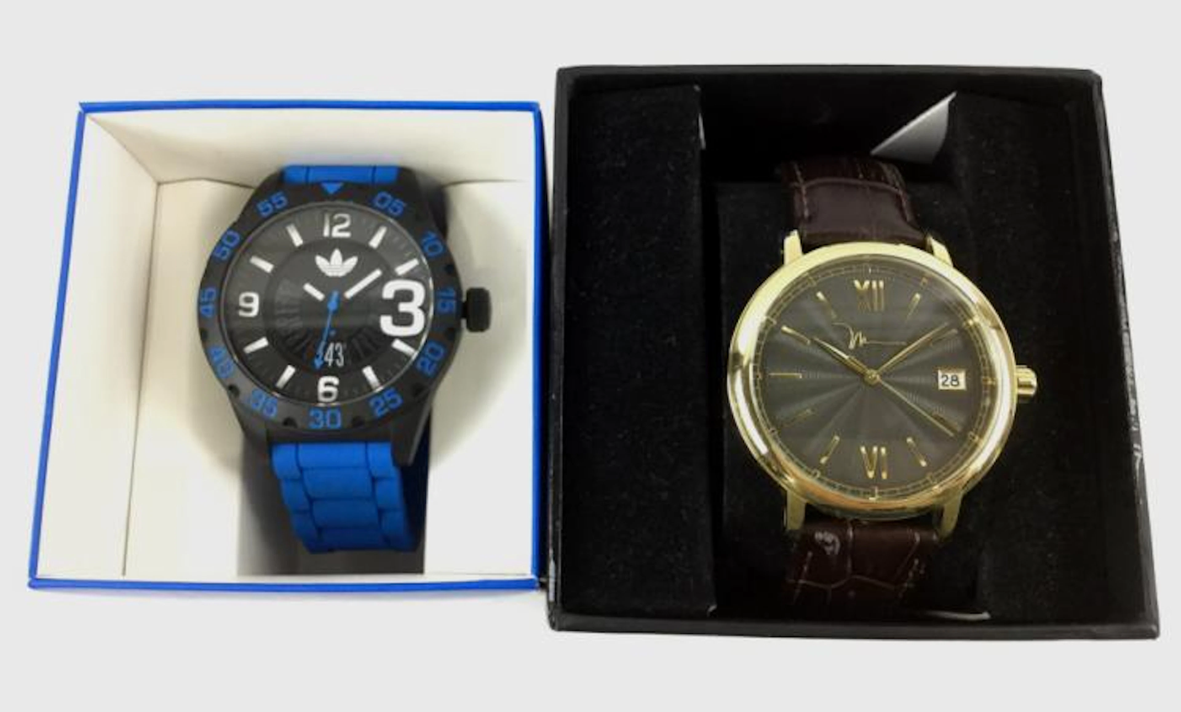 (2) Watches Adidas & Marc Anthony