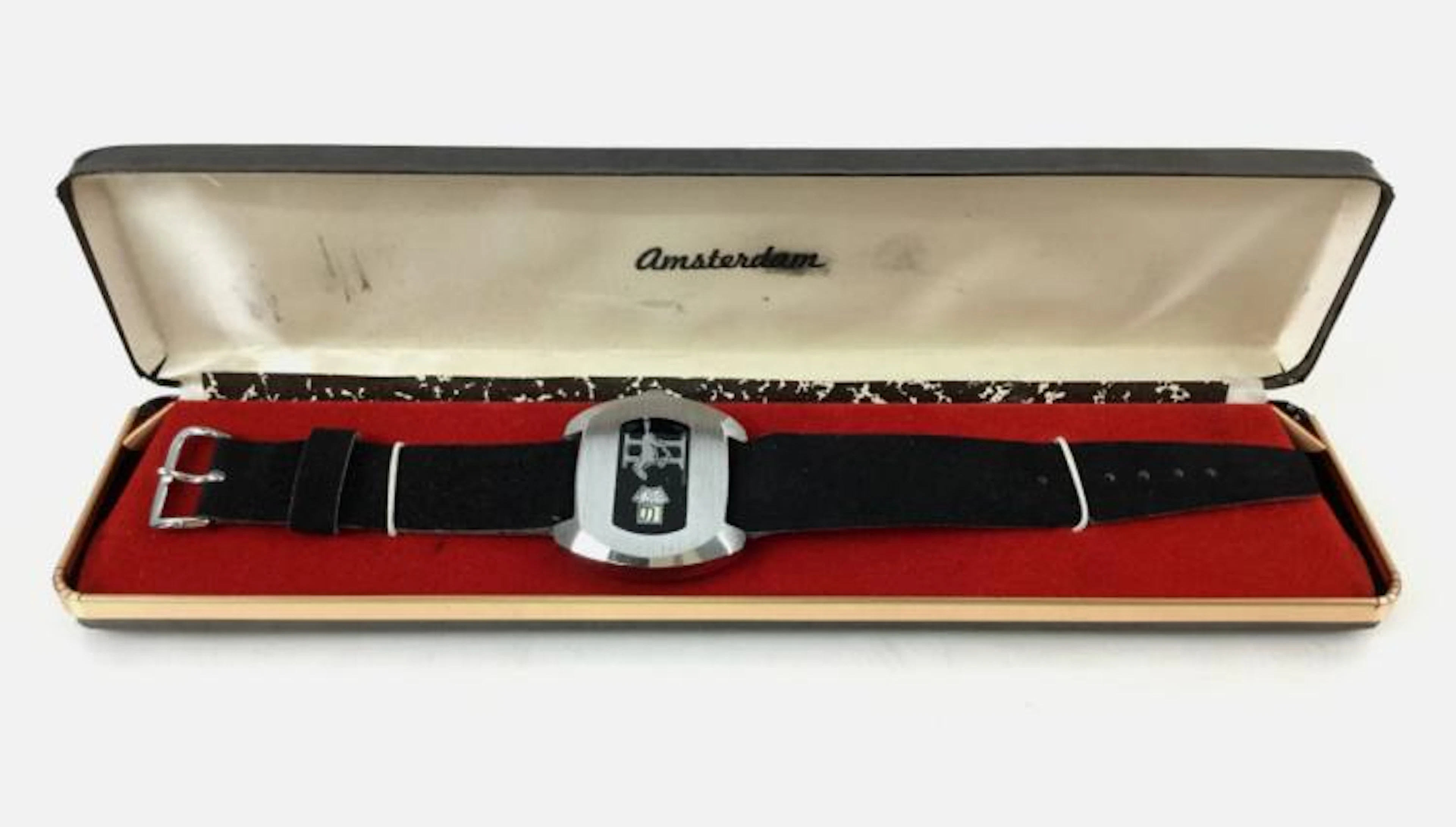 Amsterdam Swiss Mustang 2 Jump Hour Watch