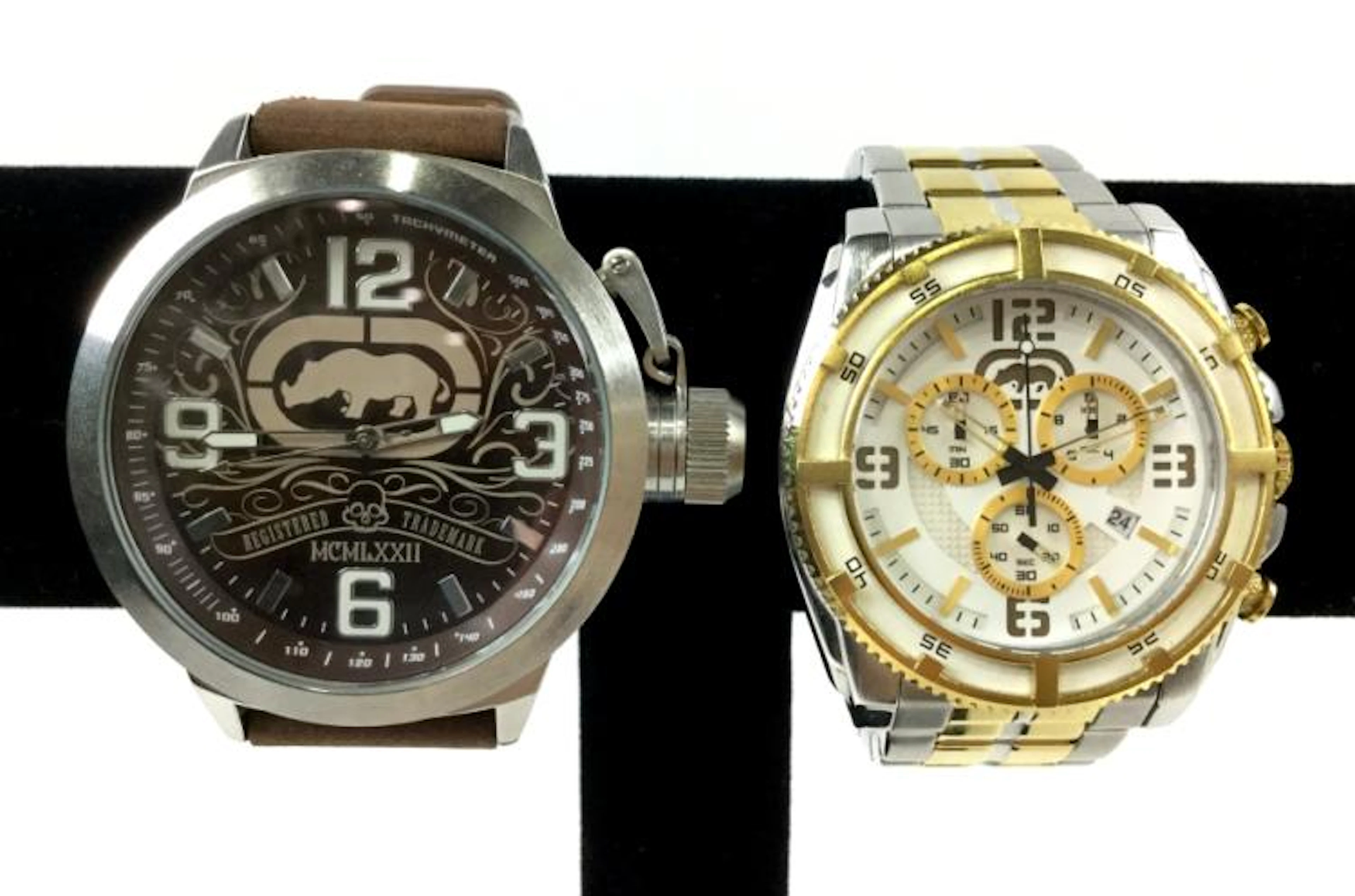 (2) Marc Echo Tachymeter & Chrono Watches
