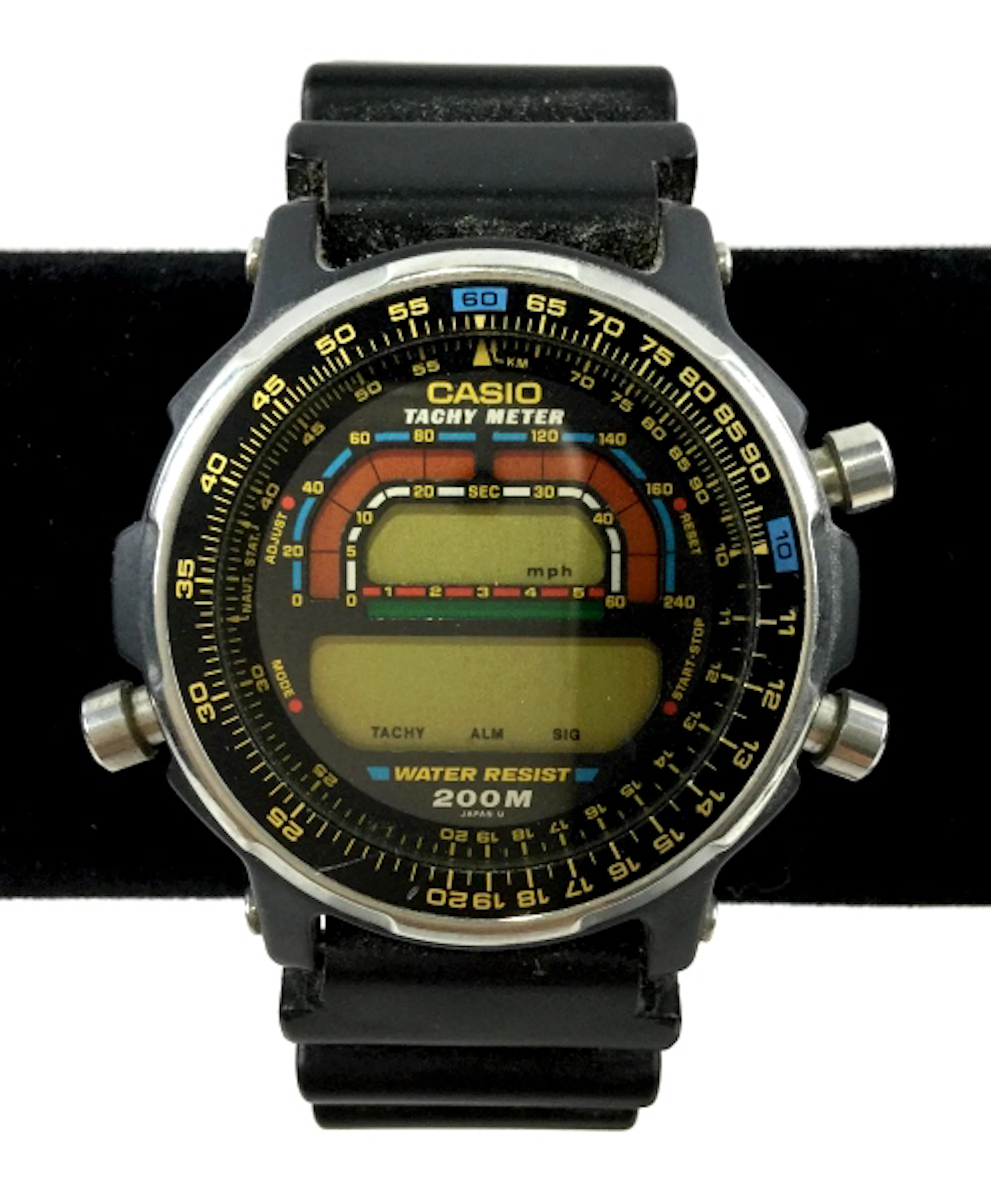 Vintage Casio 905 Dw-400 Tachymeter Watch