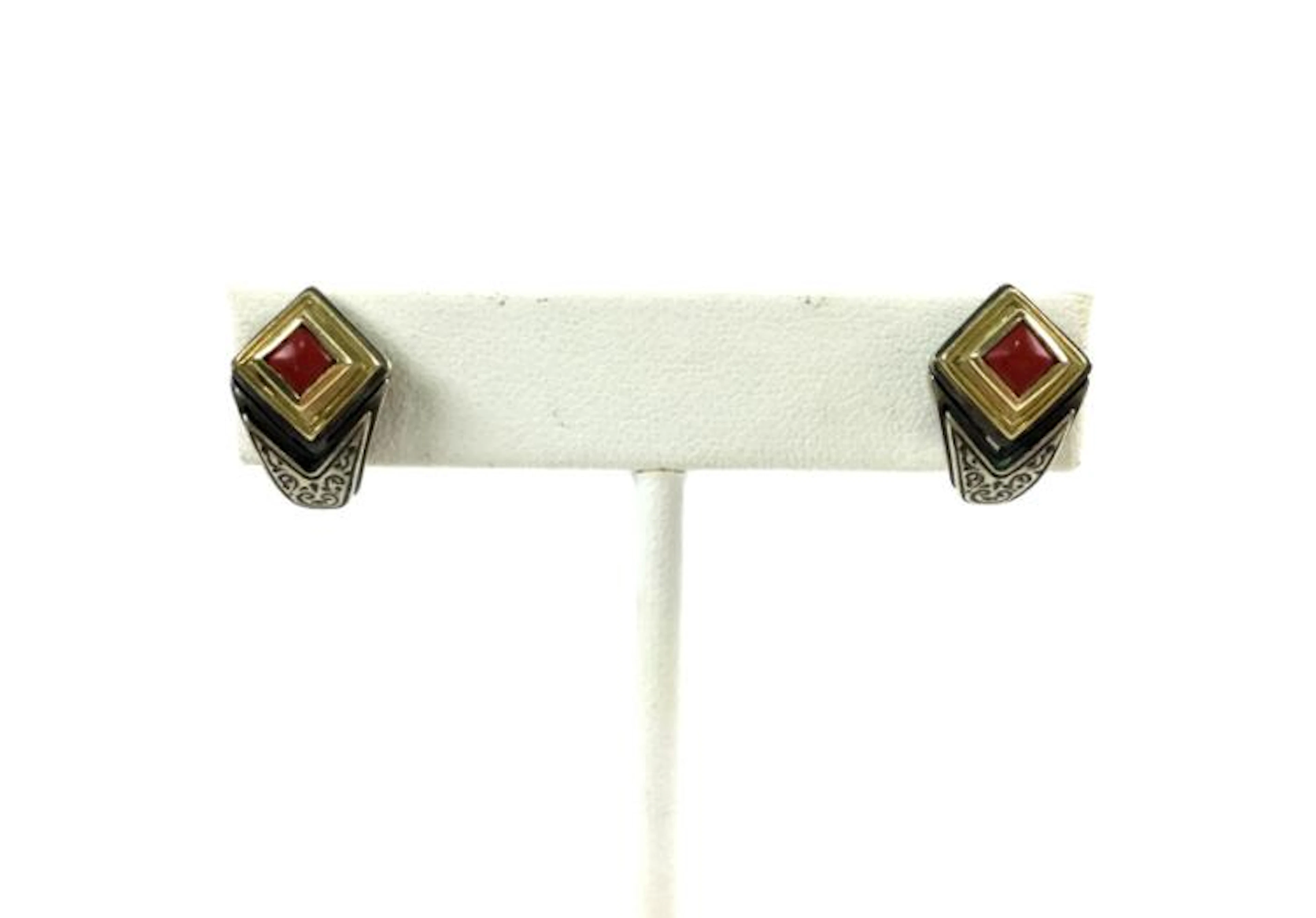 Konstantino 18k & Sterling Silver Earrings