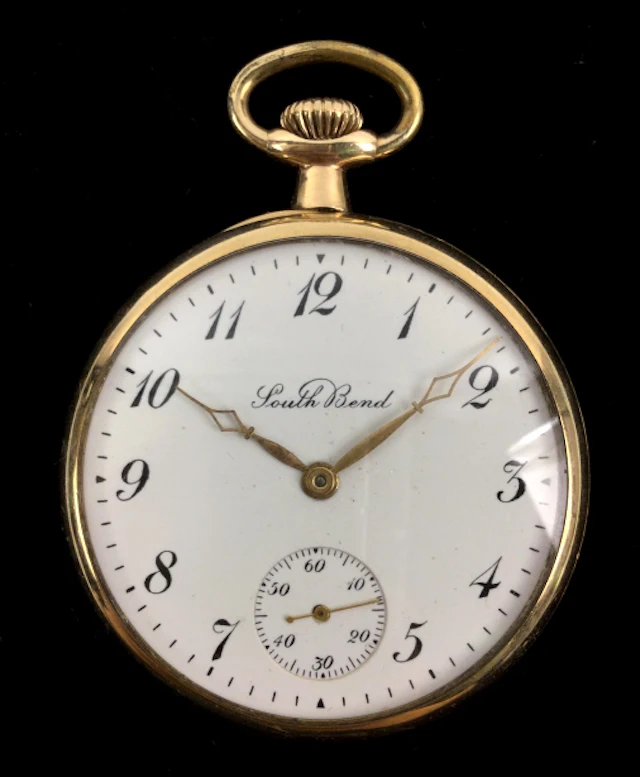 1919 South Bend 19 Jewel Pocket Watch Panama