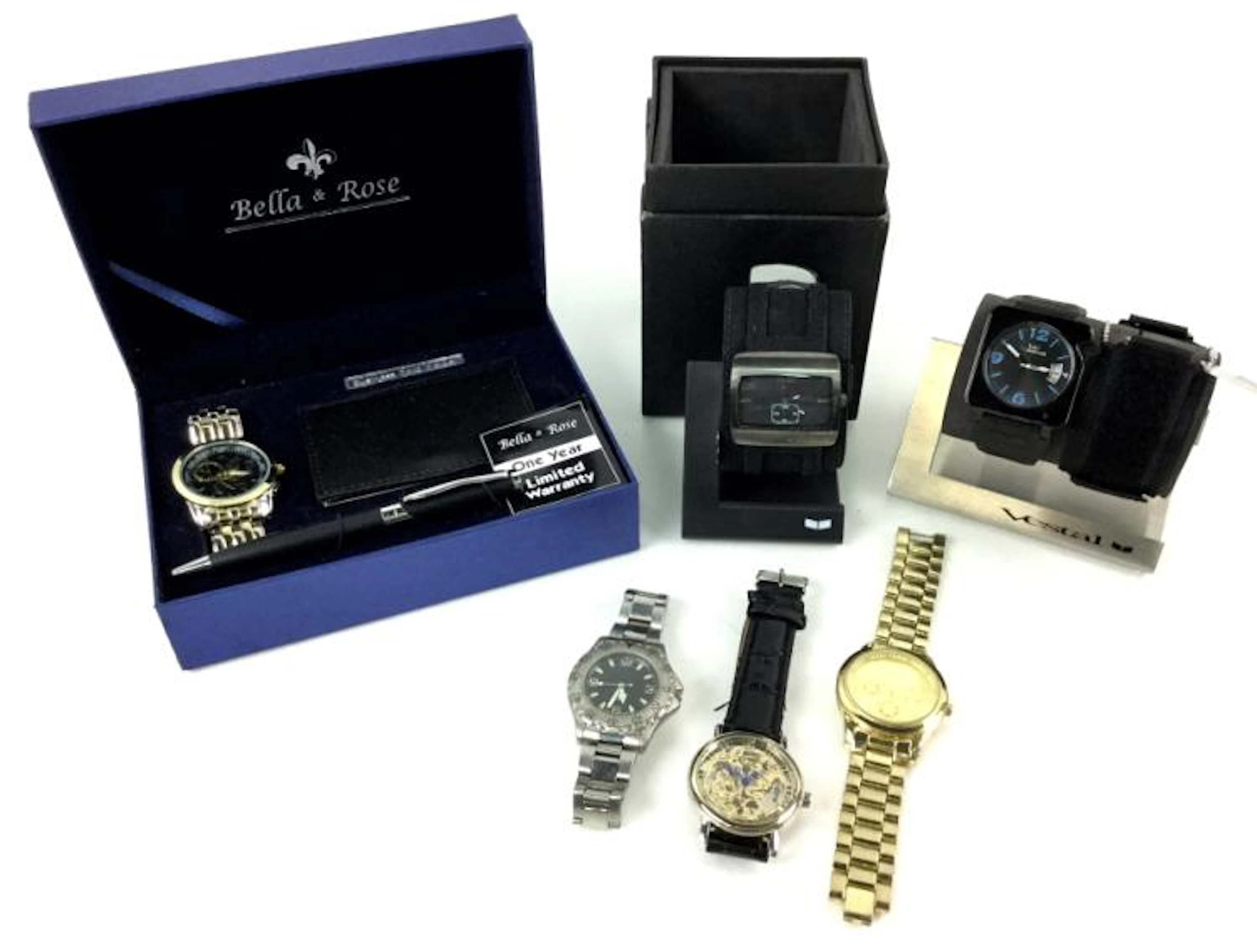 Assorted Watches W/ Vestal, Bella & Rose, Etc.