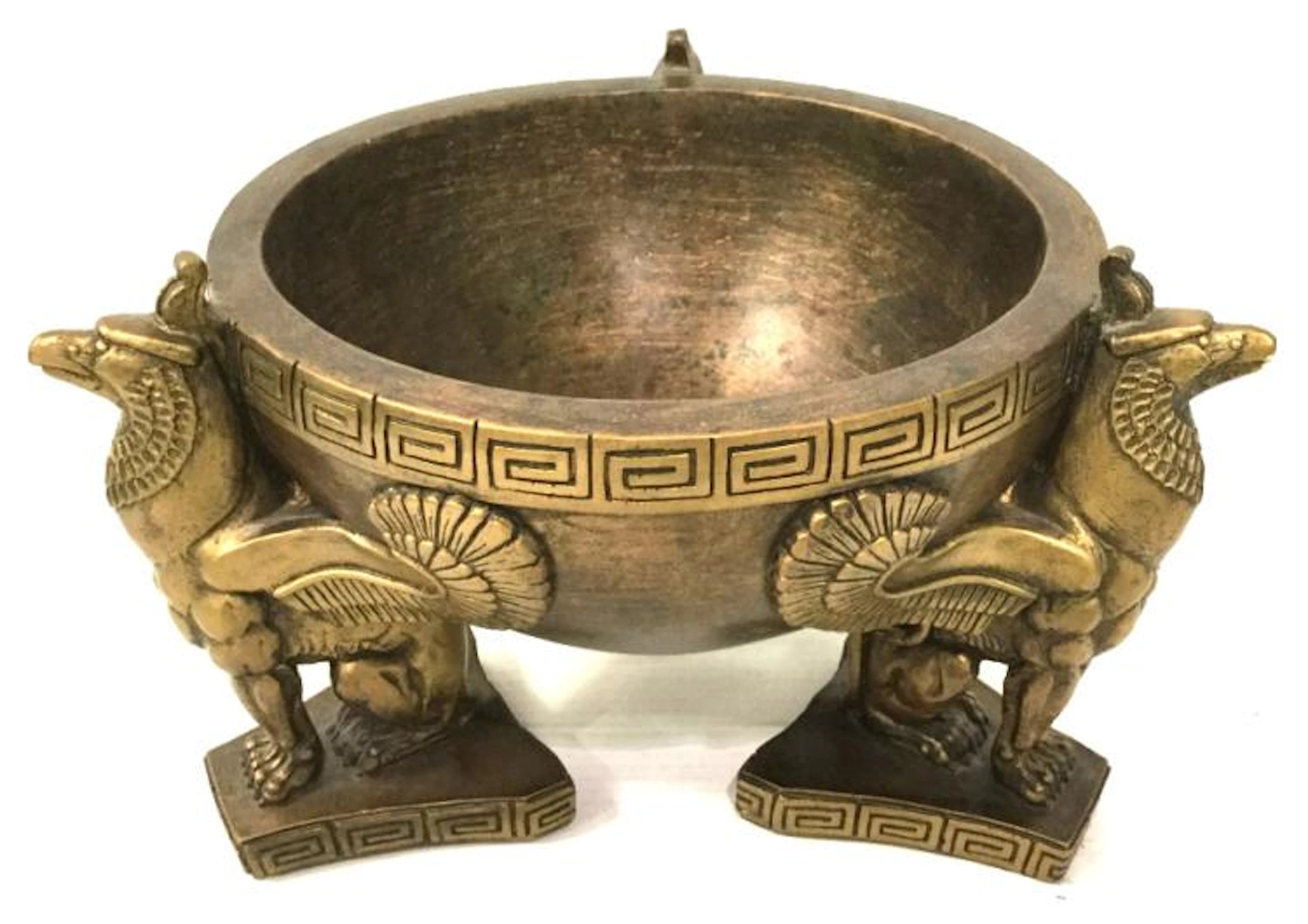 Austin Sculpture Egyptian Inspired Griffin Bowl