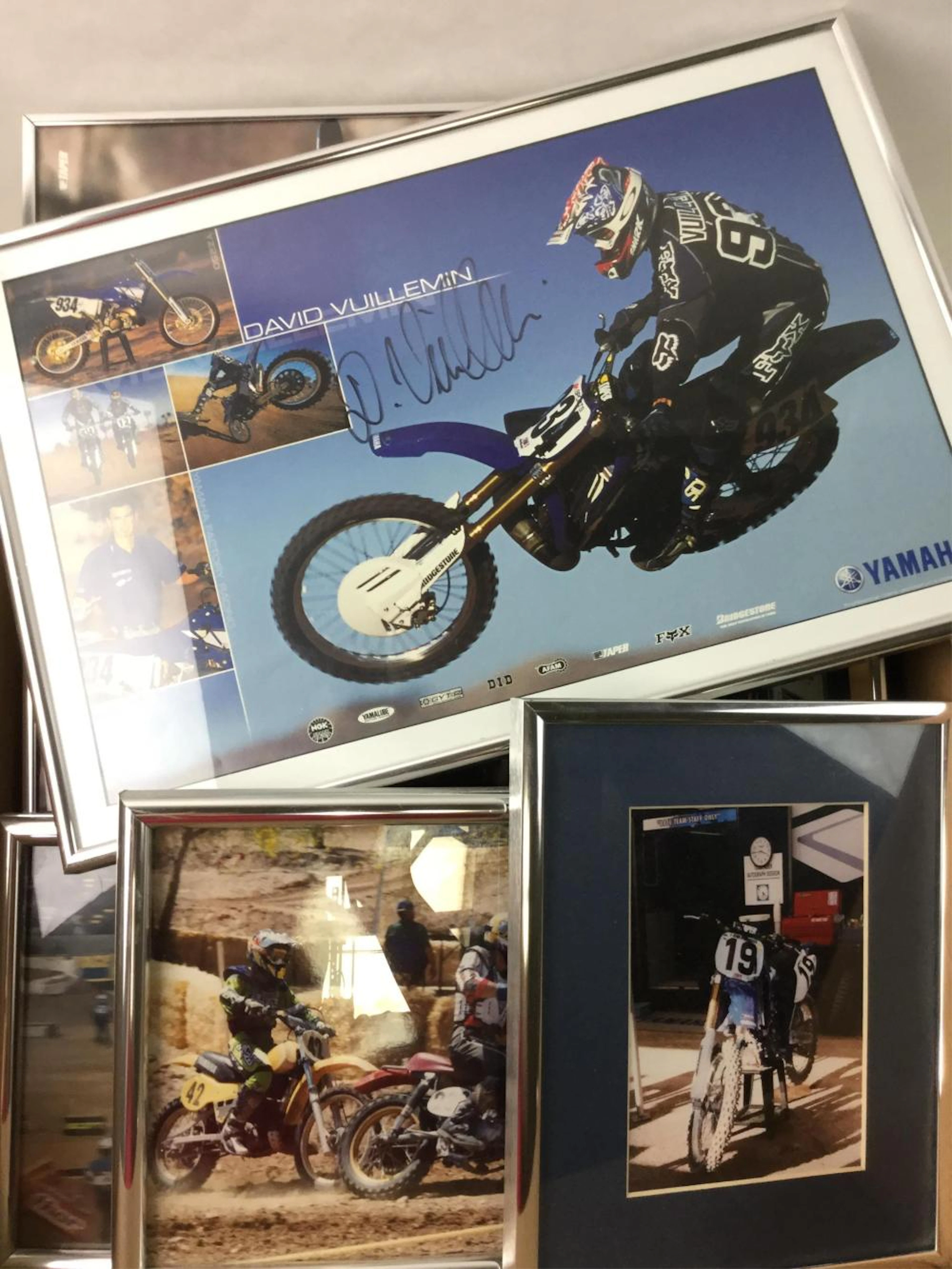 Motocross Racing Photos & Autographed Posters