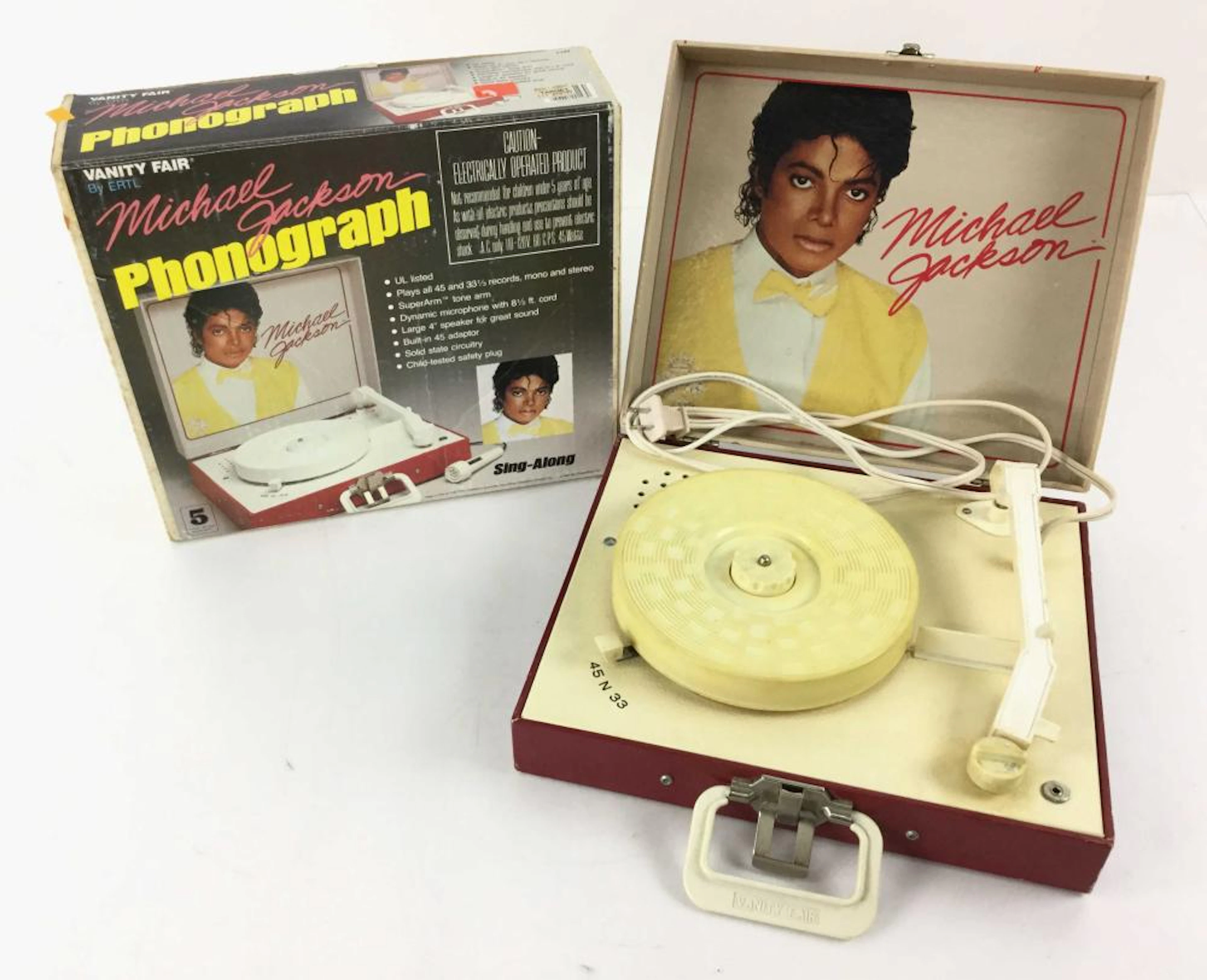 Ertl Vanity Fair Michael Jackson Phonograph