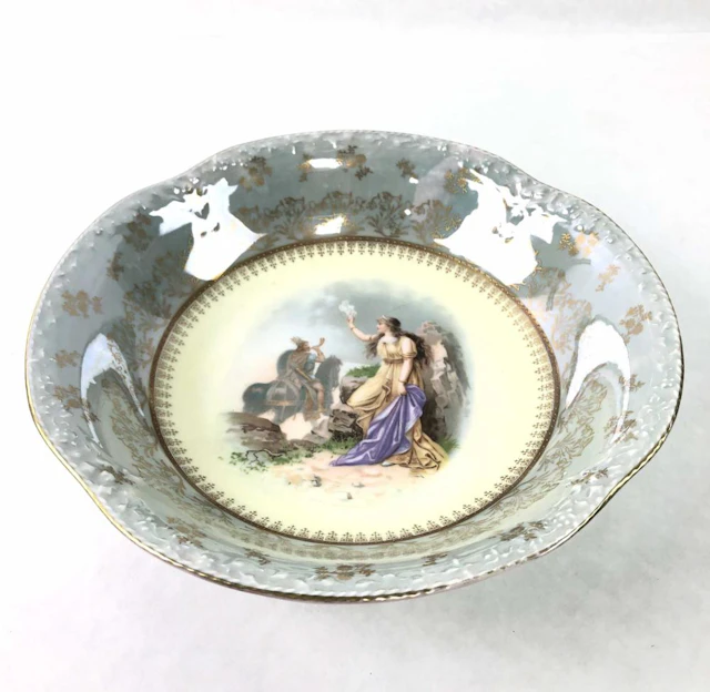 Antique Z. S. & Co. Bavaria Porcelain Bowl