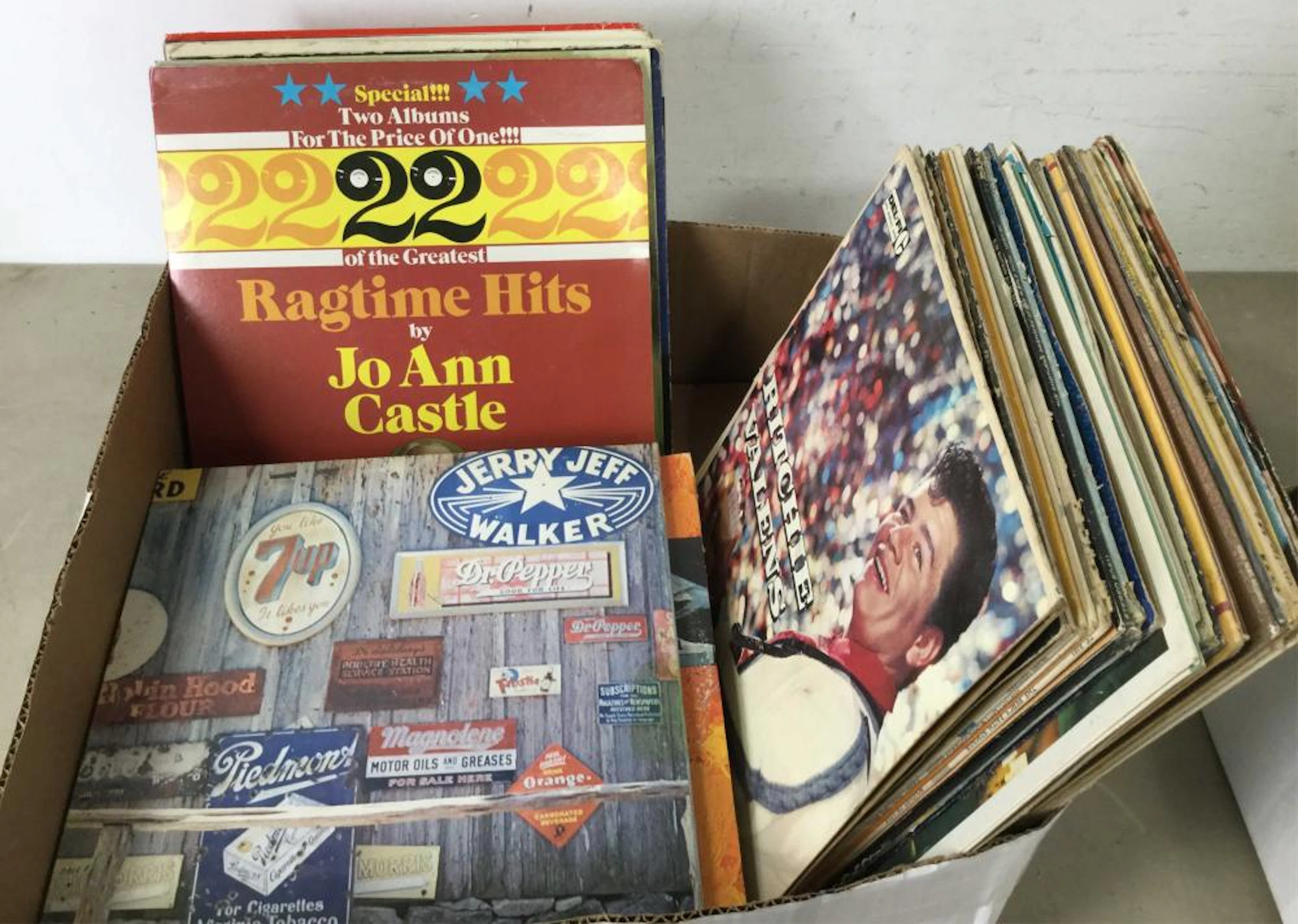 Assortment Of Vinyl Records