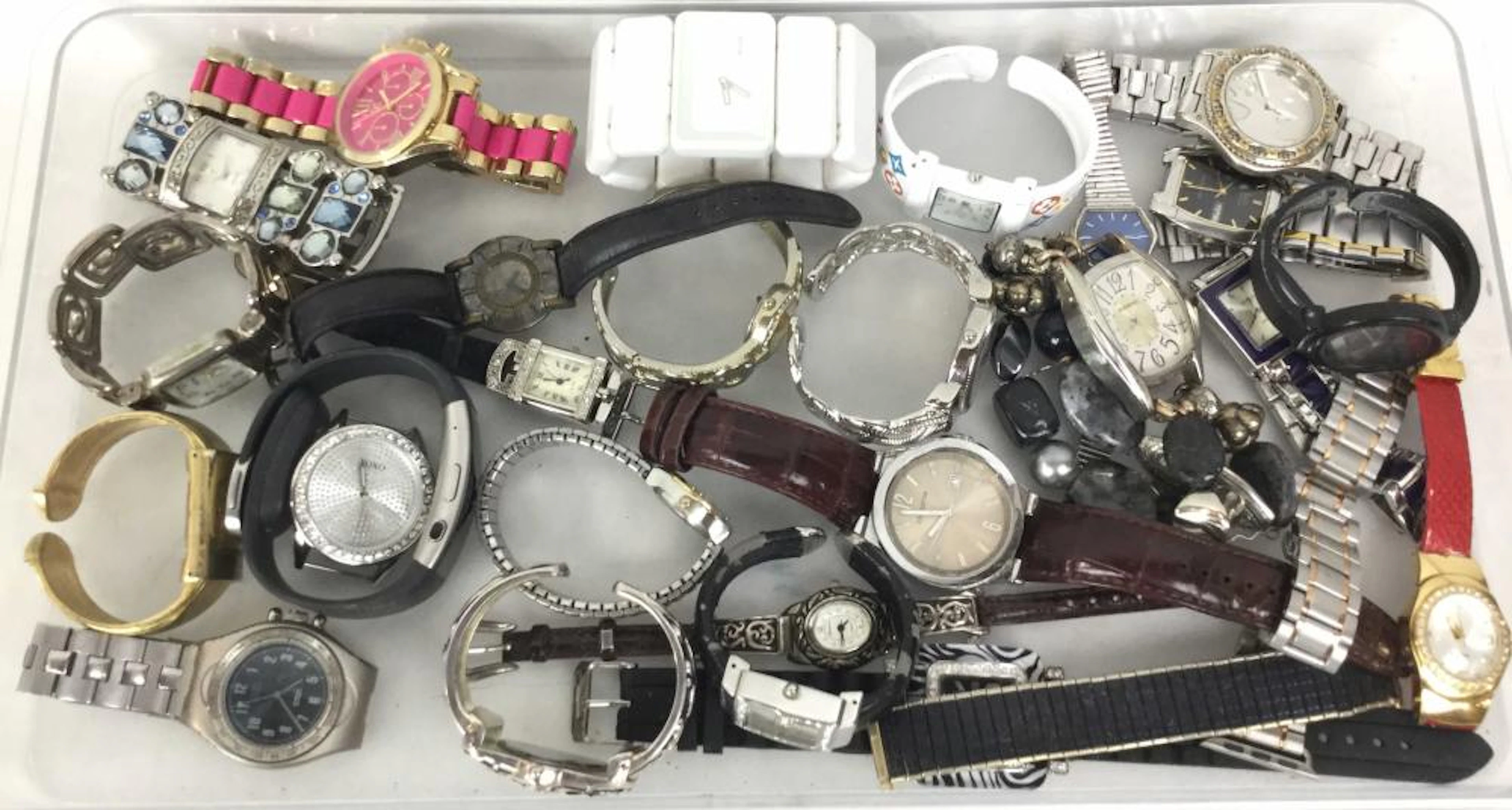 Guess, Noxin, Claiborne Wrist Watches +more