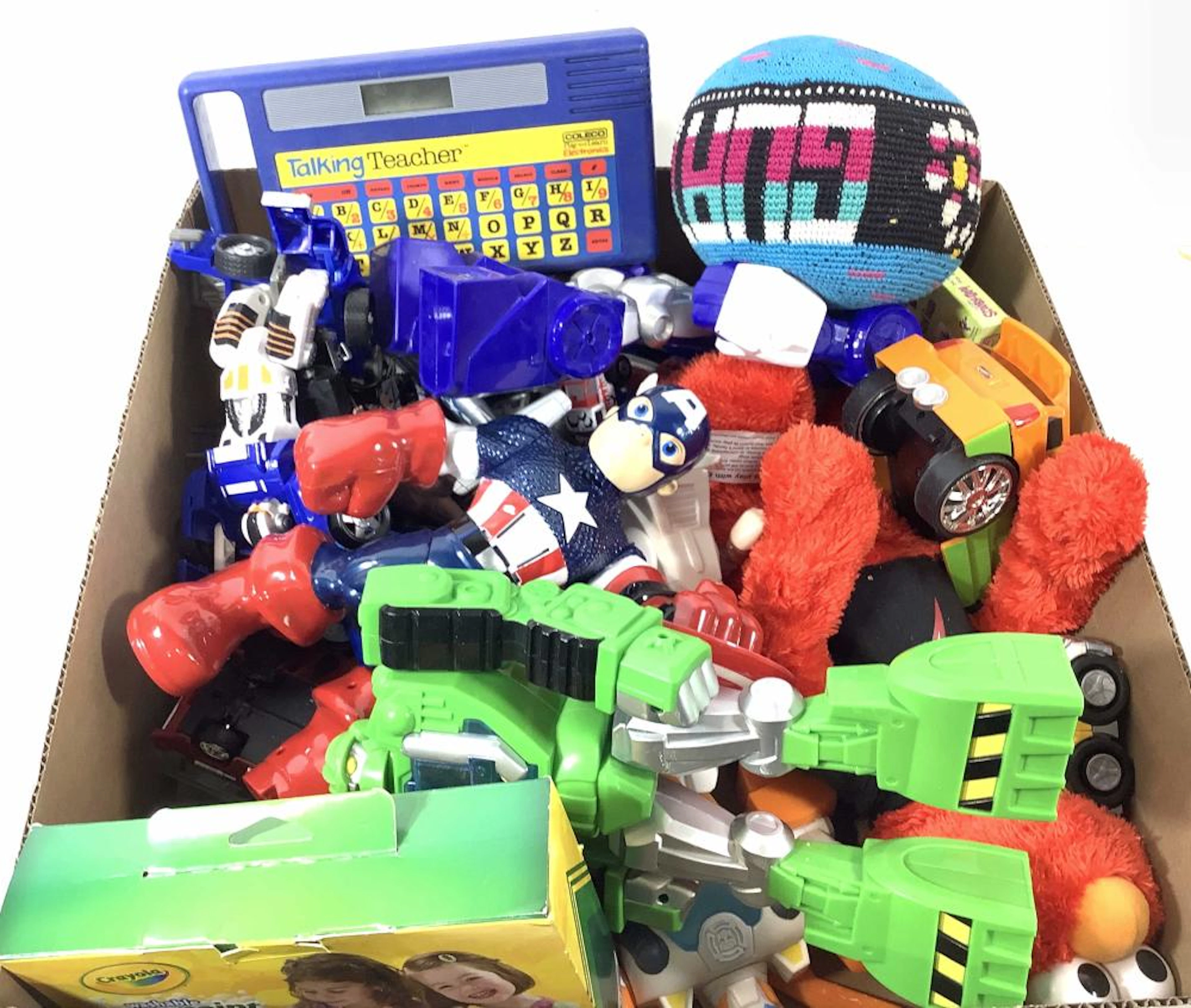Children?s Toys, Transformer, Crayola, Elmo