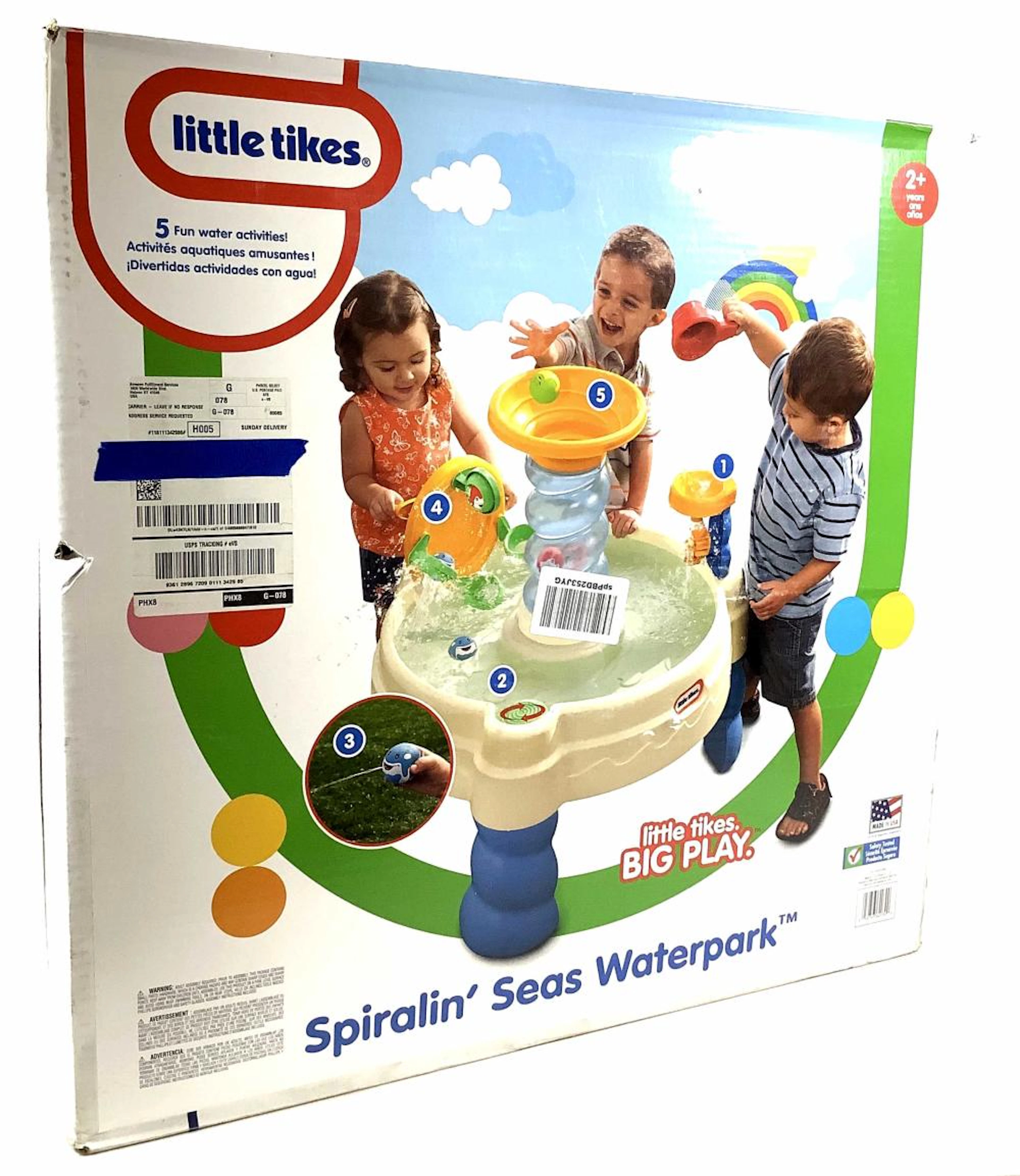 Little Tikes Spiralin? Seas Waterpark Big Play