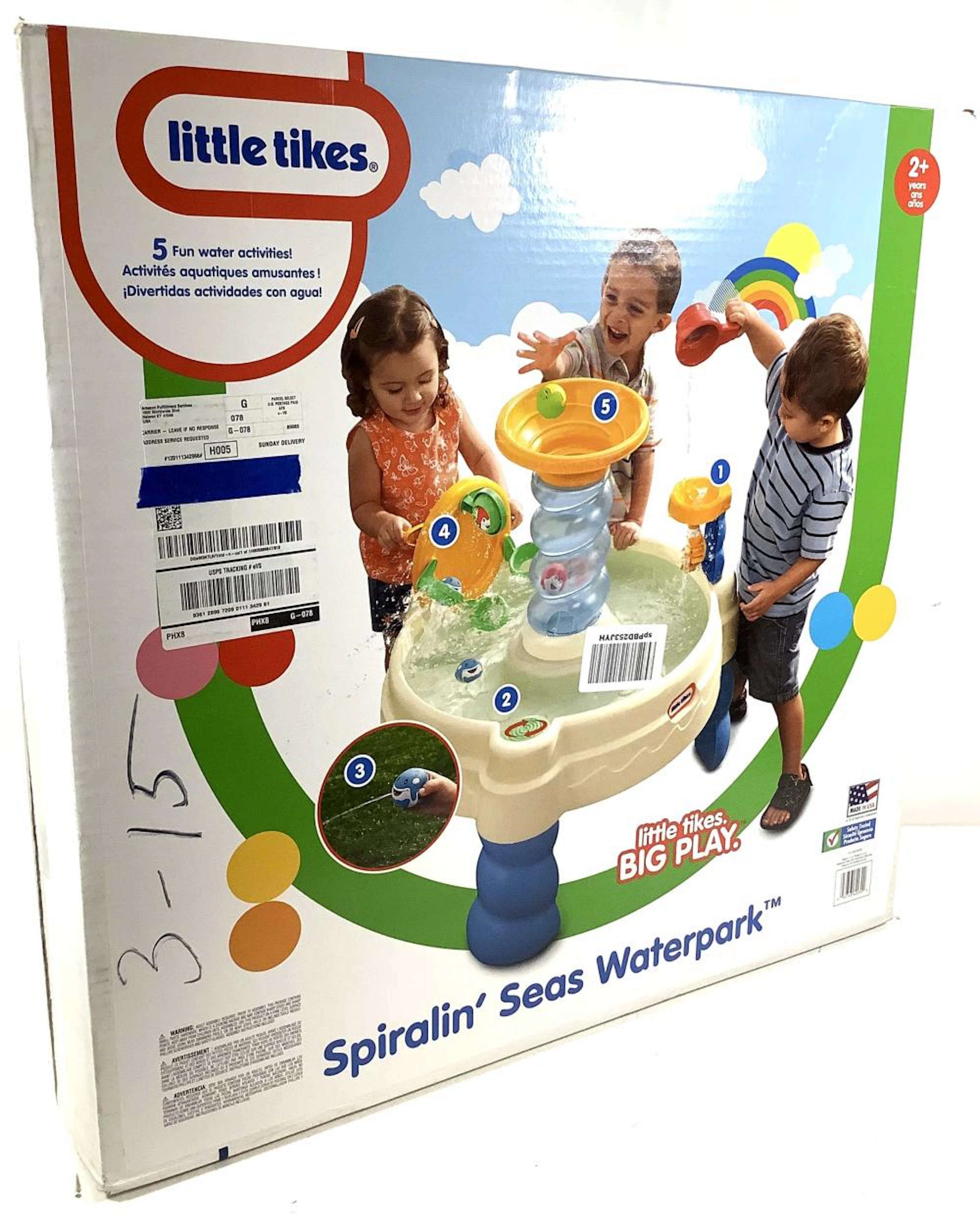 Little Tikes Spiralin? Seas Waterpark Big Play