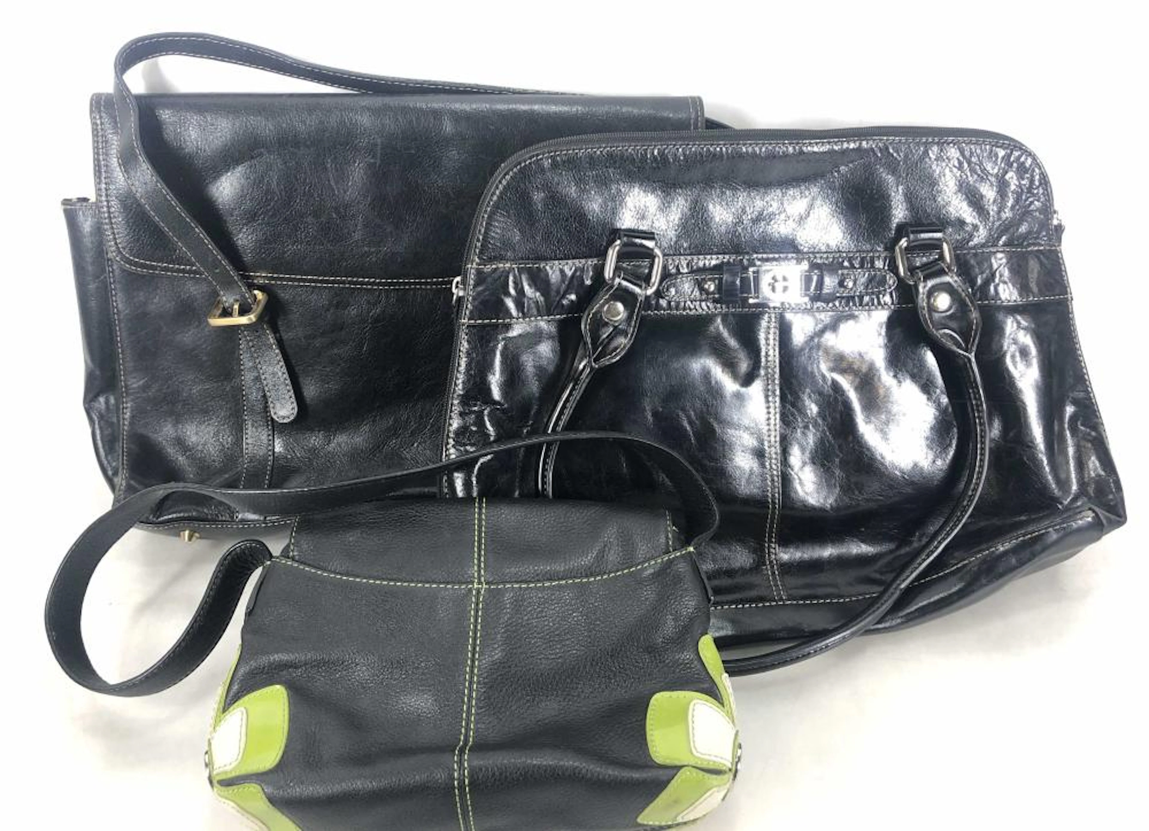 (3) Ladies Designer Handbags Giani Bernini