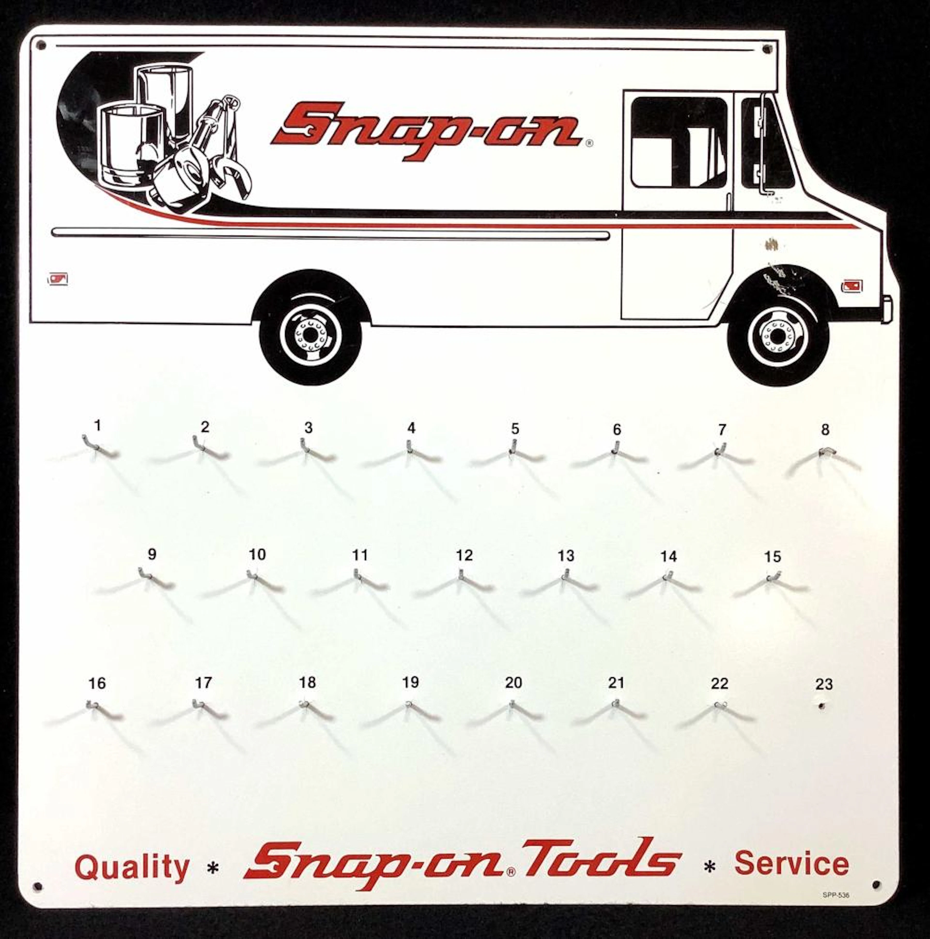 Snap-On Advertising Key Holder, Goodyear Blimp