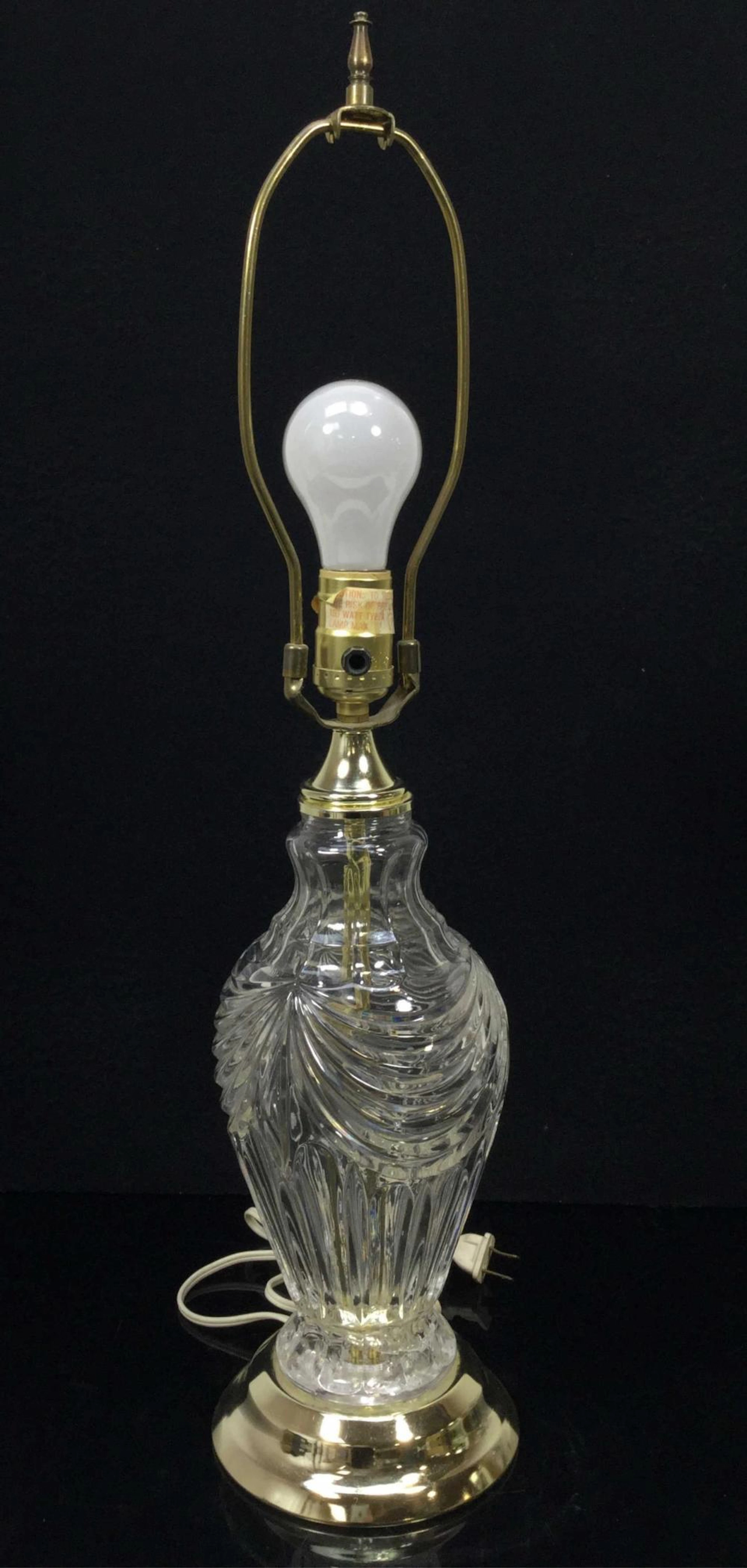Lausitzer Lead Crystal Classic Traditional Lamp