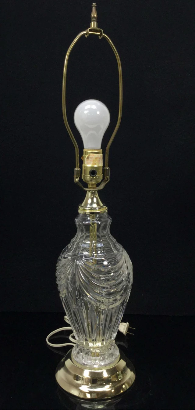 Lausitzer Lead Crystal Classic Traditional Lamp