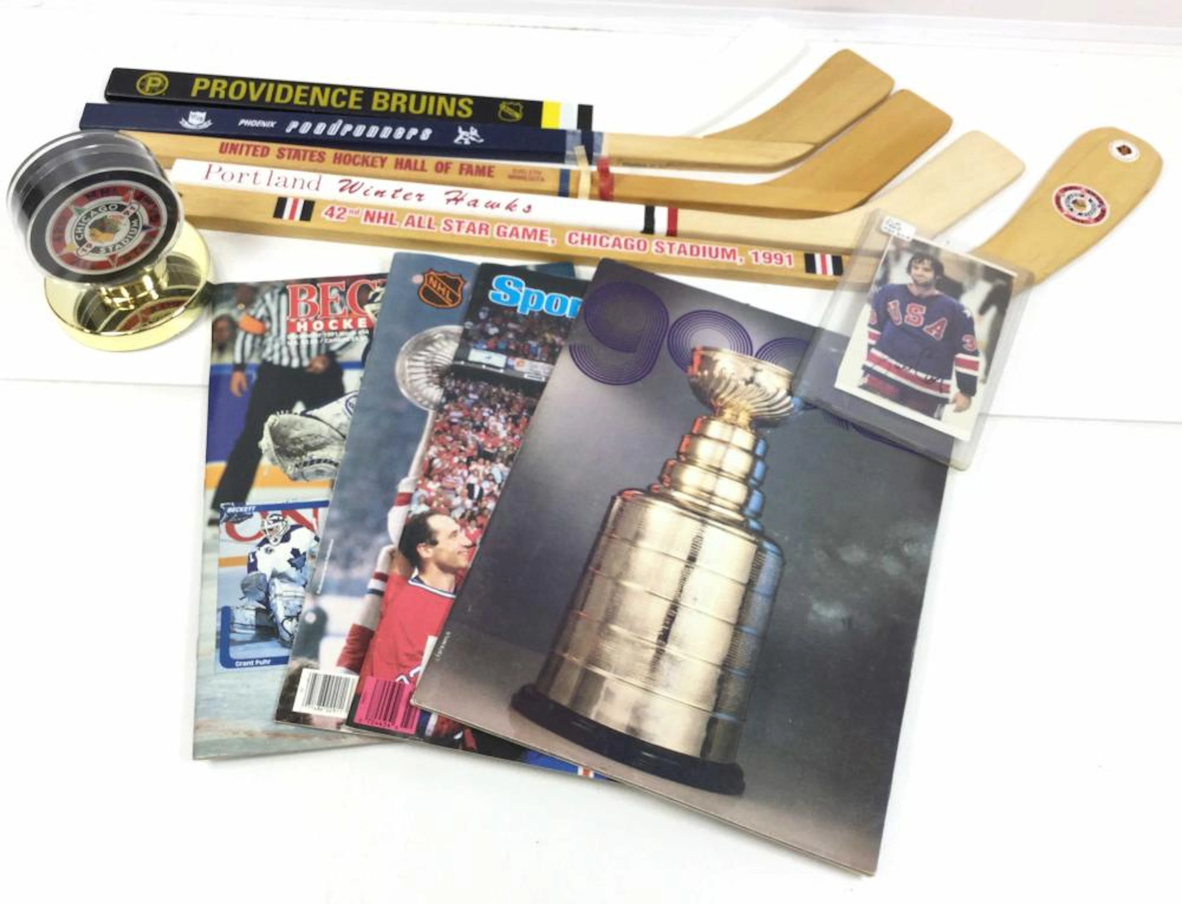 Assorted Hockey Memorabilia