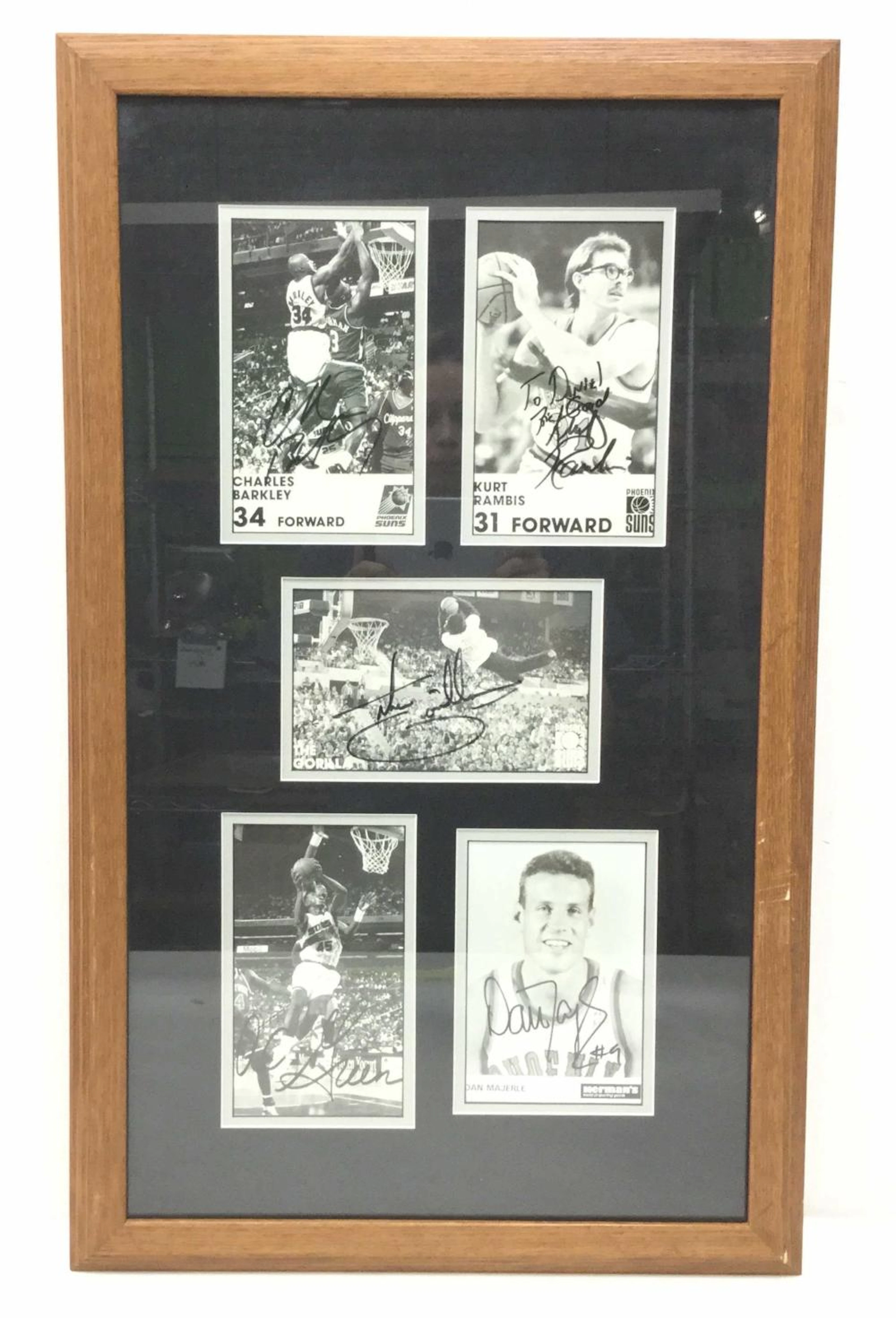 Vintage NBA Phoenix Suns Autographed Memorabilia
