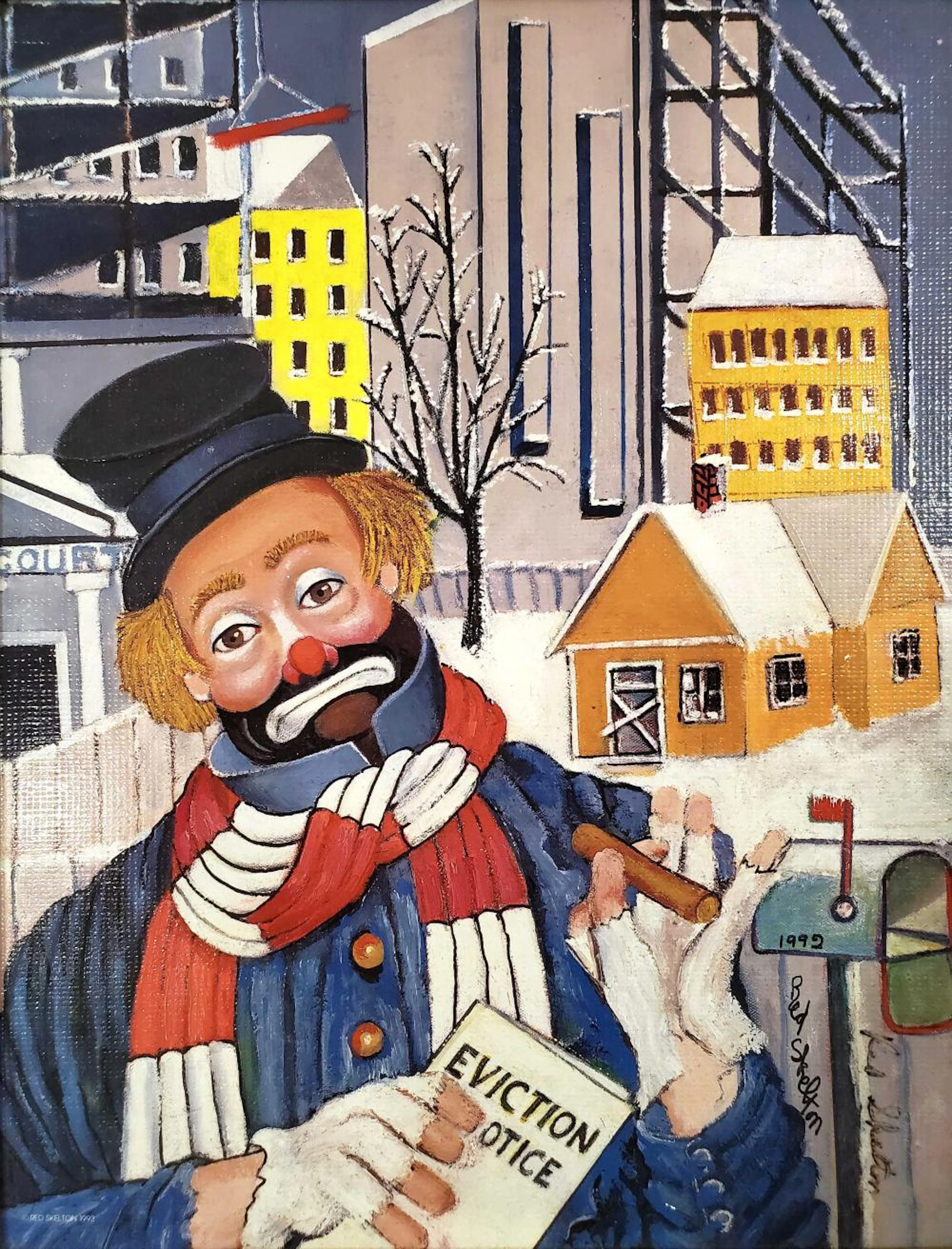 Red Skelton Signed Limited Edition Giclee
