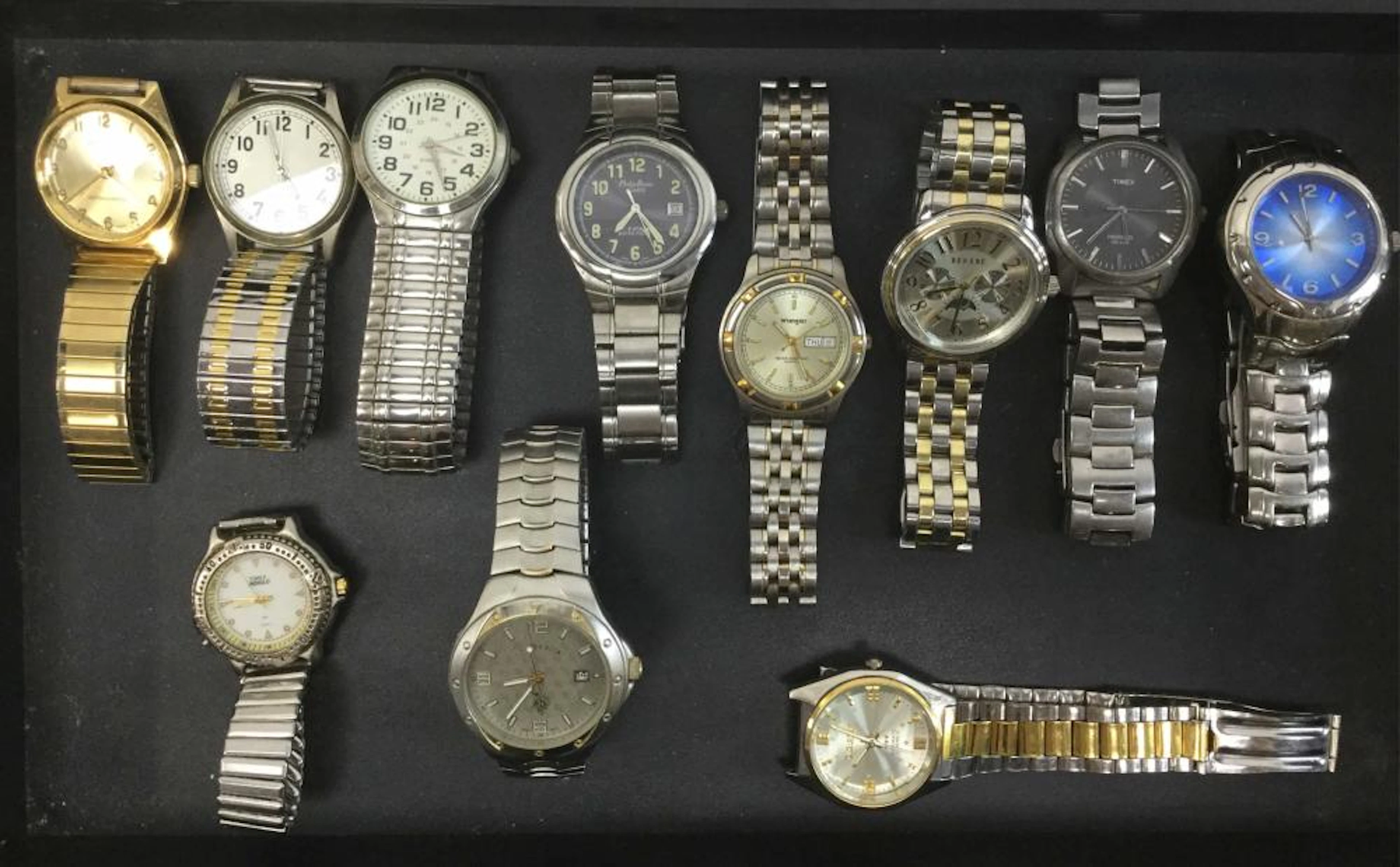 (11) Assorted Men's Wrist Watches