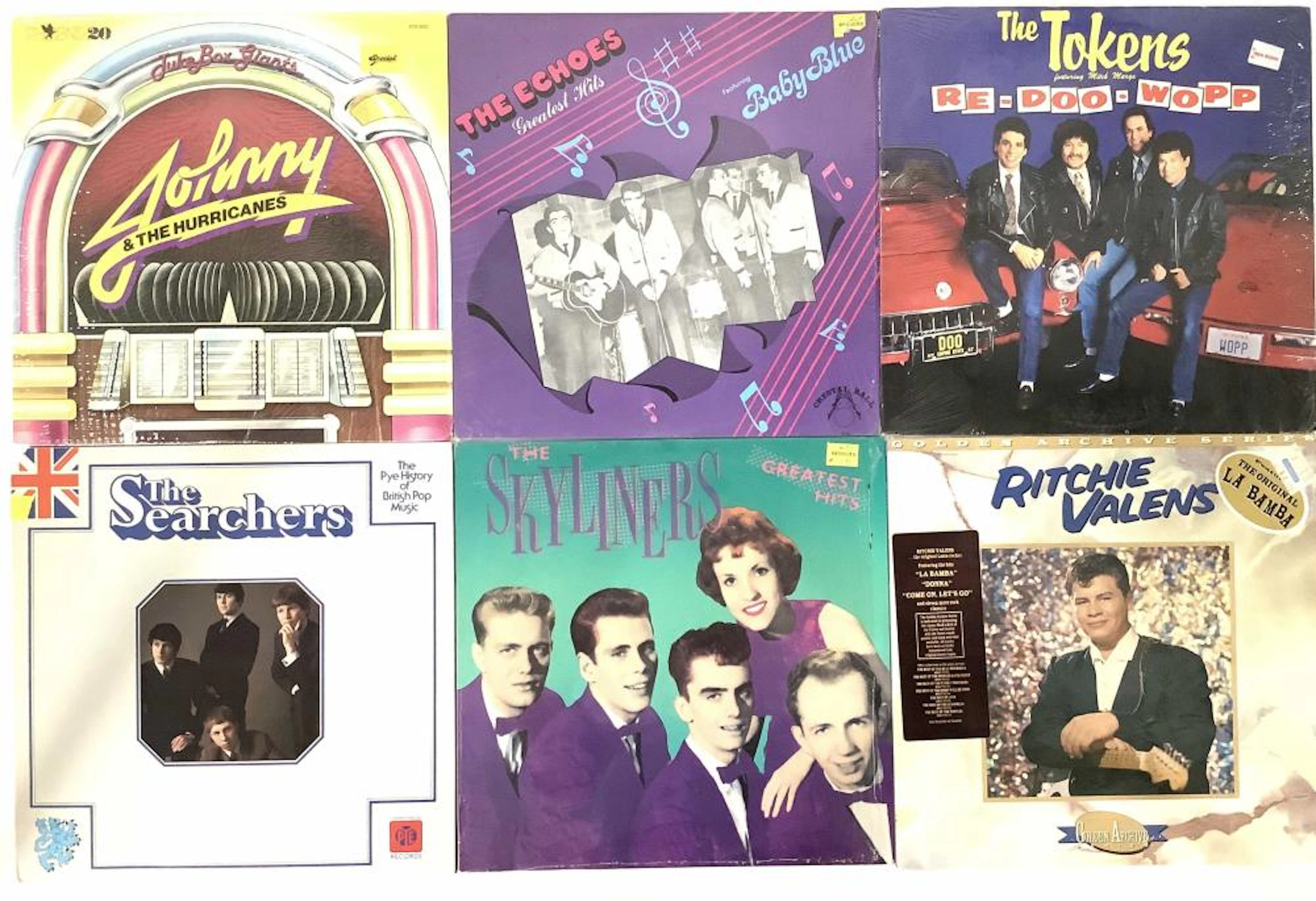 (6) Records, Ritchie Valens, The Searchers, The