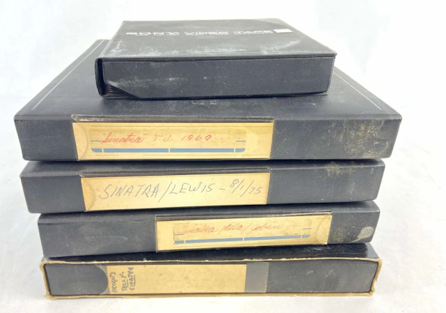 (5) Frank Sinatra Helical Scan Video Tapes
