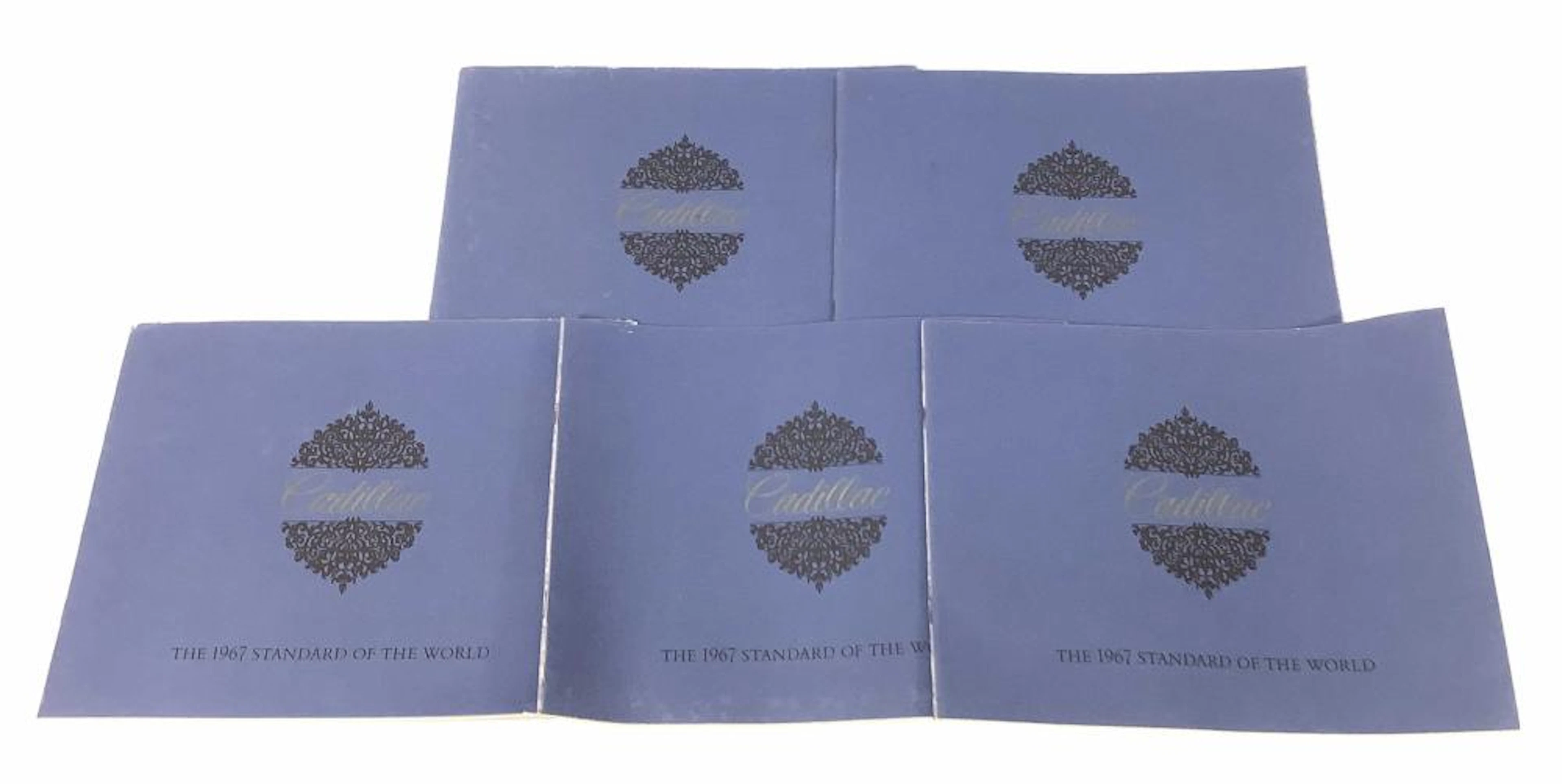(5) 1967, Cadillac, Automotive, Brochures