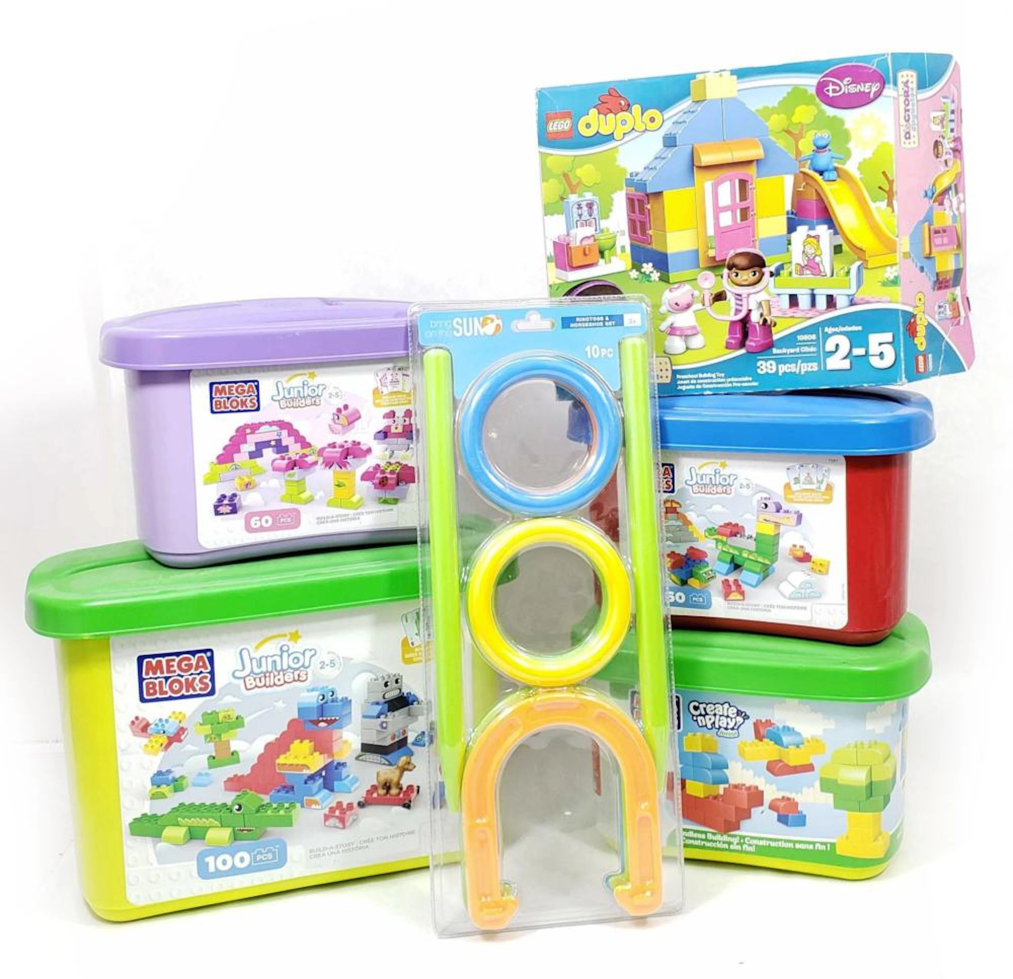 Mega Bloks Junior Builders, Ring Toss Horseshoe