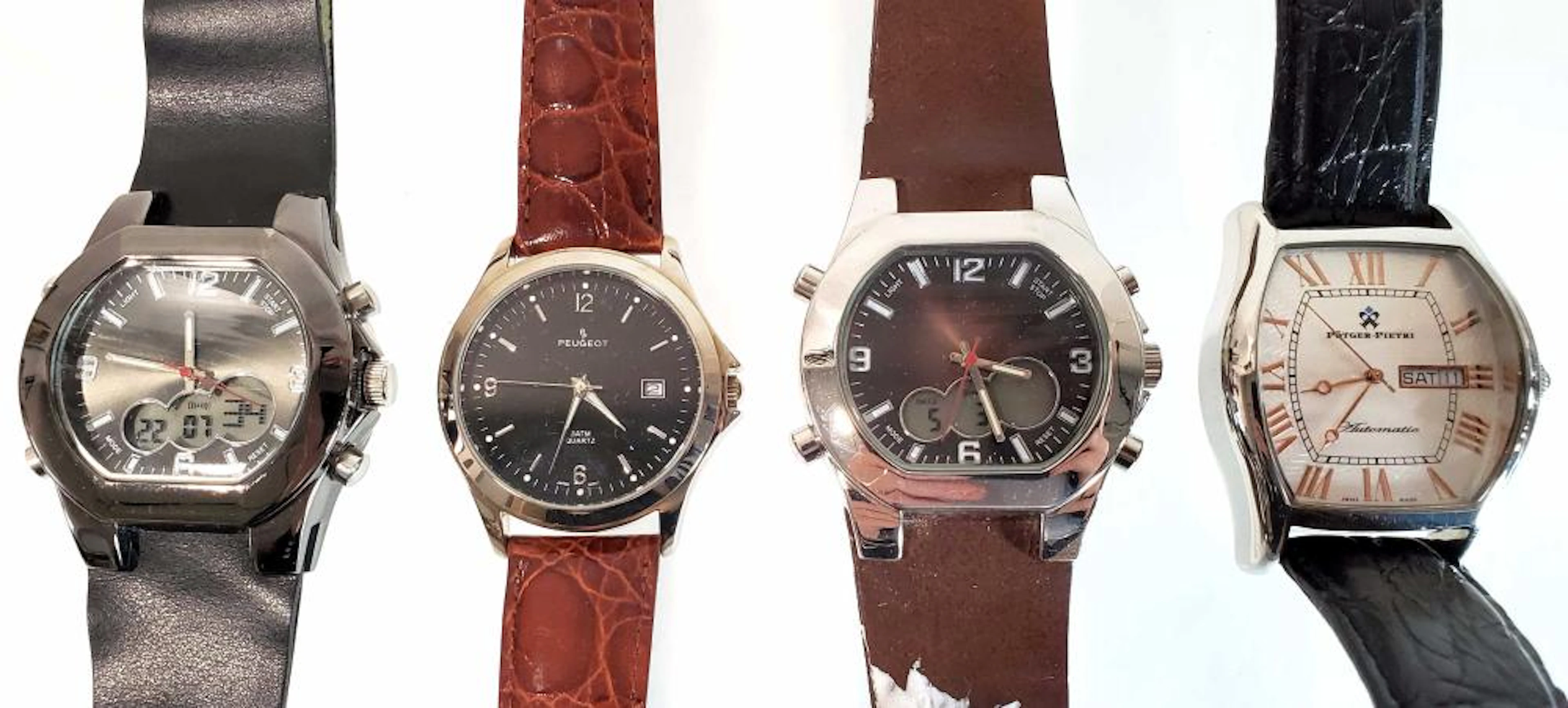 Men's Fashion Watches, Peugeot & Potger- Pietri