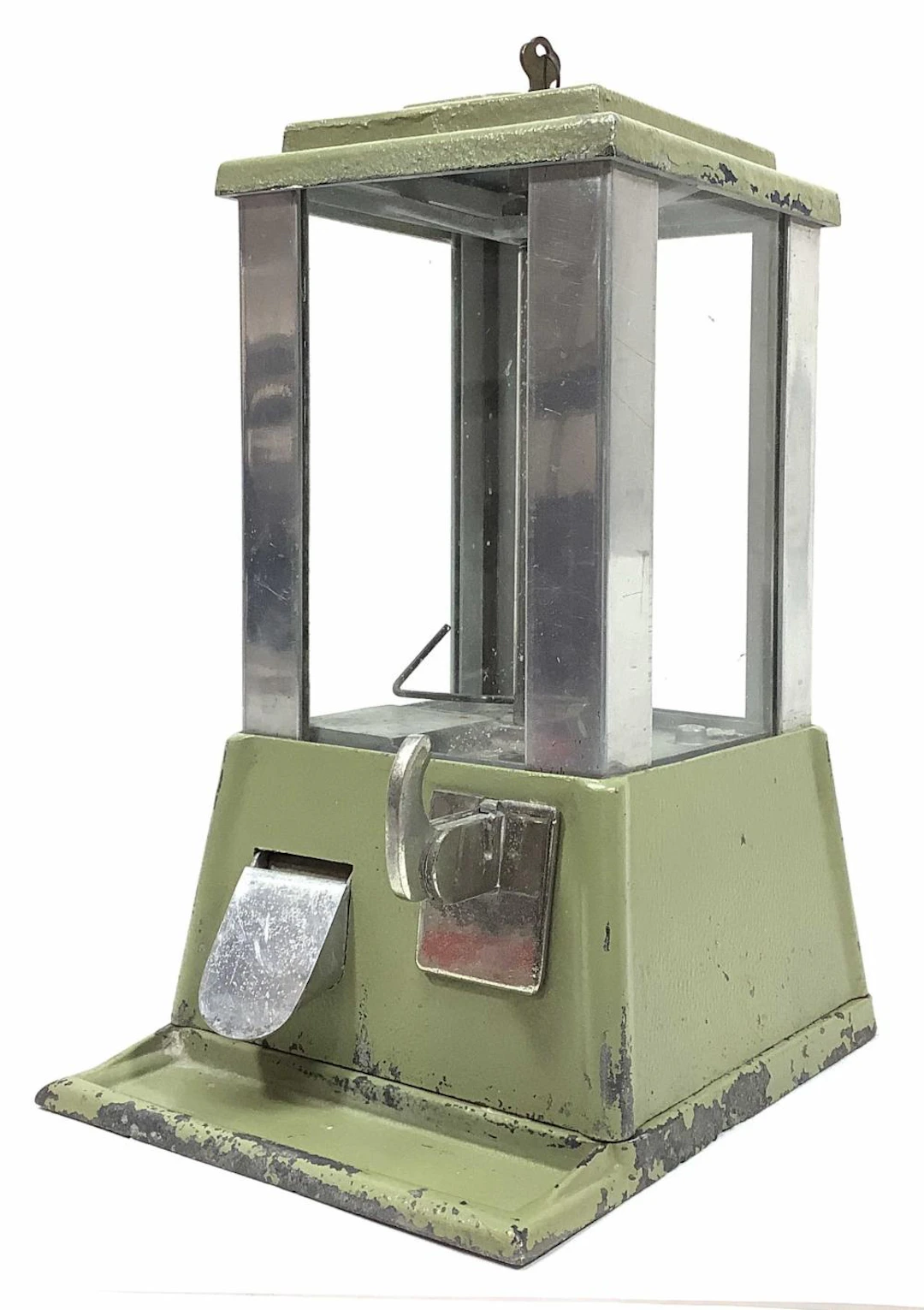 Vintage Art Deco Sun Coin Op 5¢ Gumball Machine