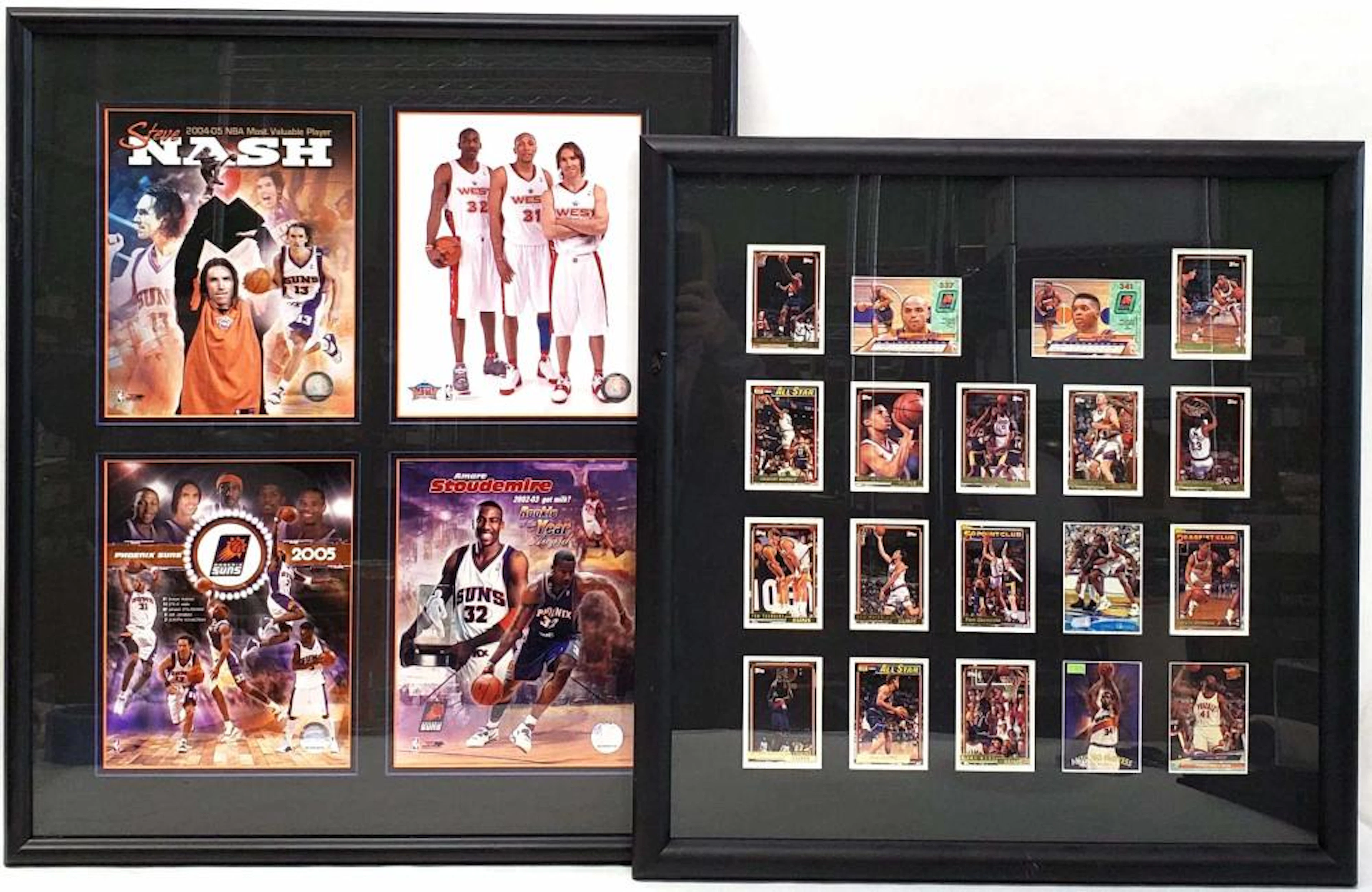 2004-2005 NBA Phoenix Suns Basketball Cards, Wall Art