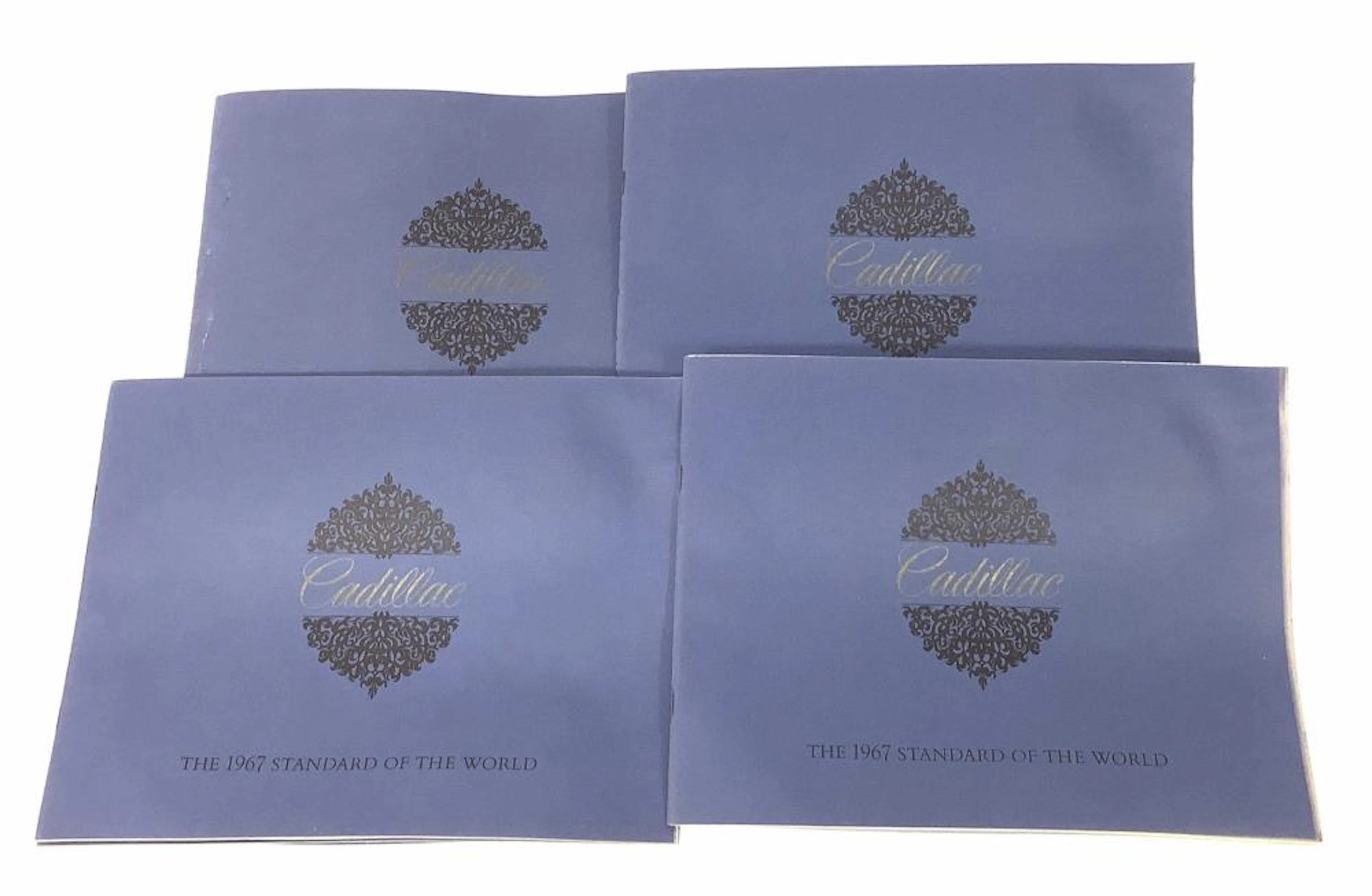 (4) 1967, Cadillac, Dealership, Brochures