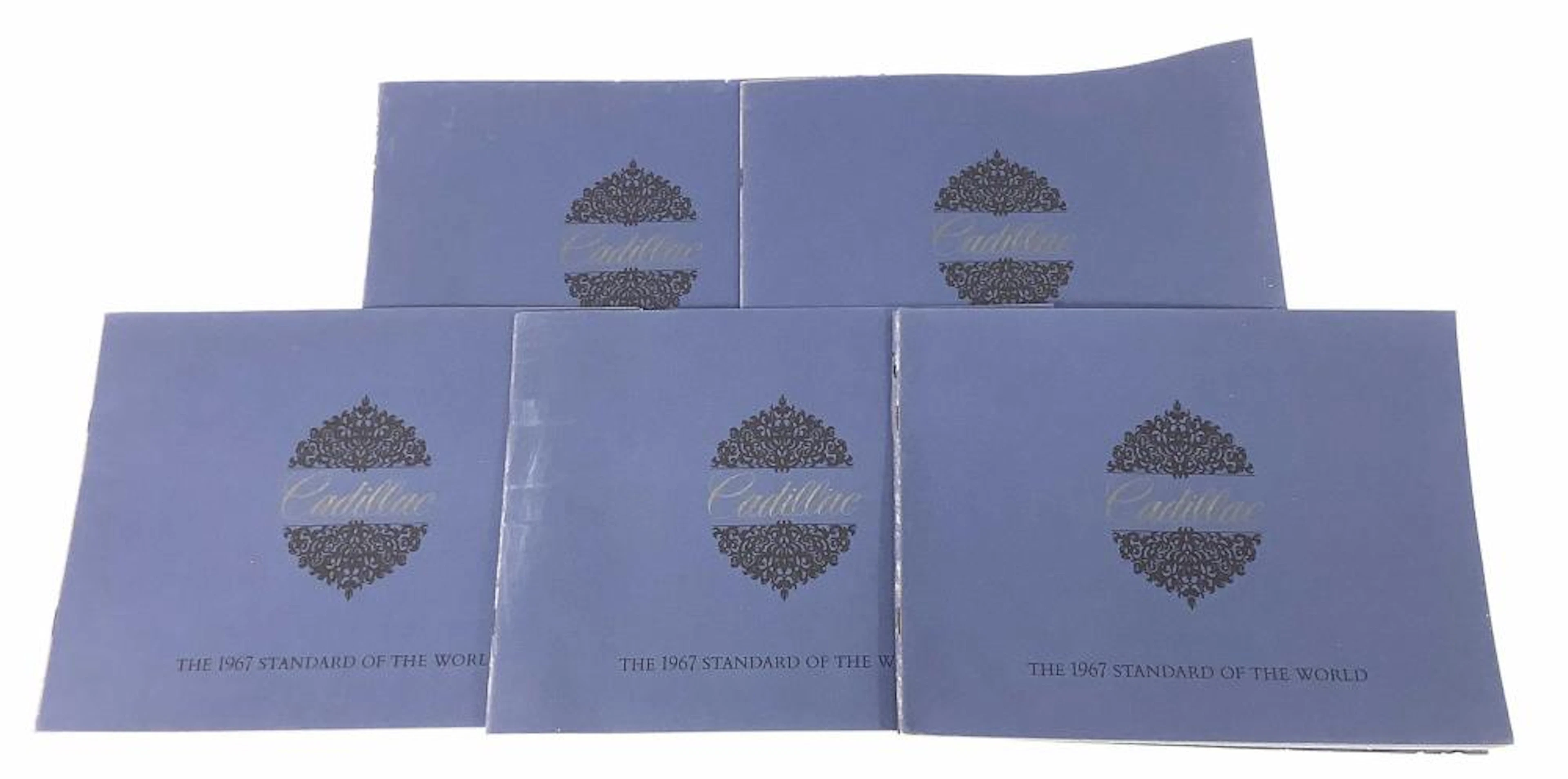 (5) 1967, Cadillac, Dealership, Brochures