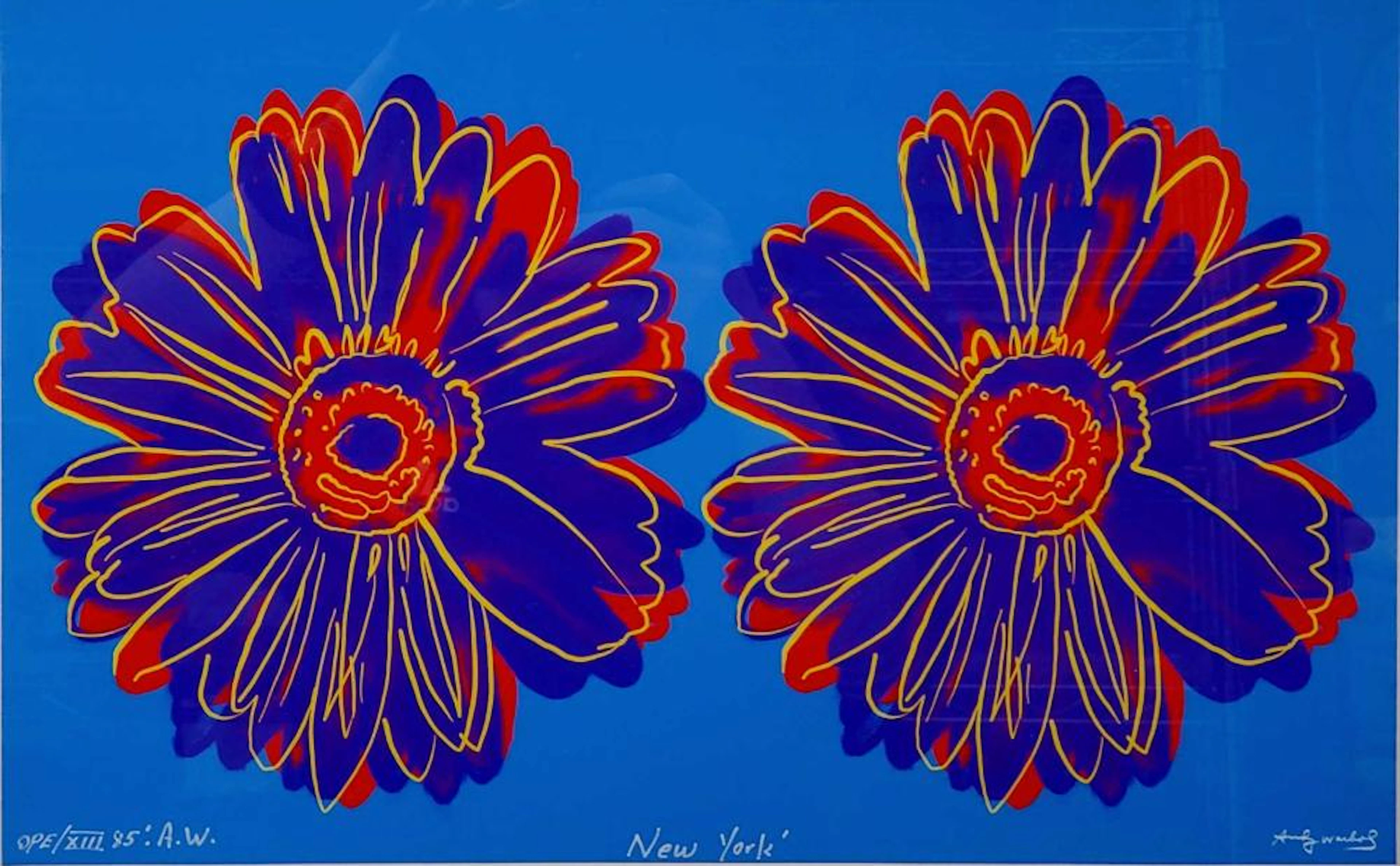 Andy Warhol Lithograph Signed In Plate