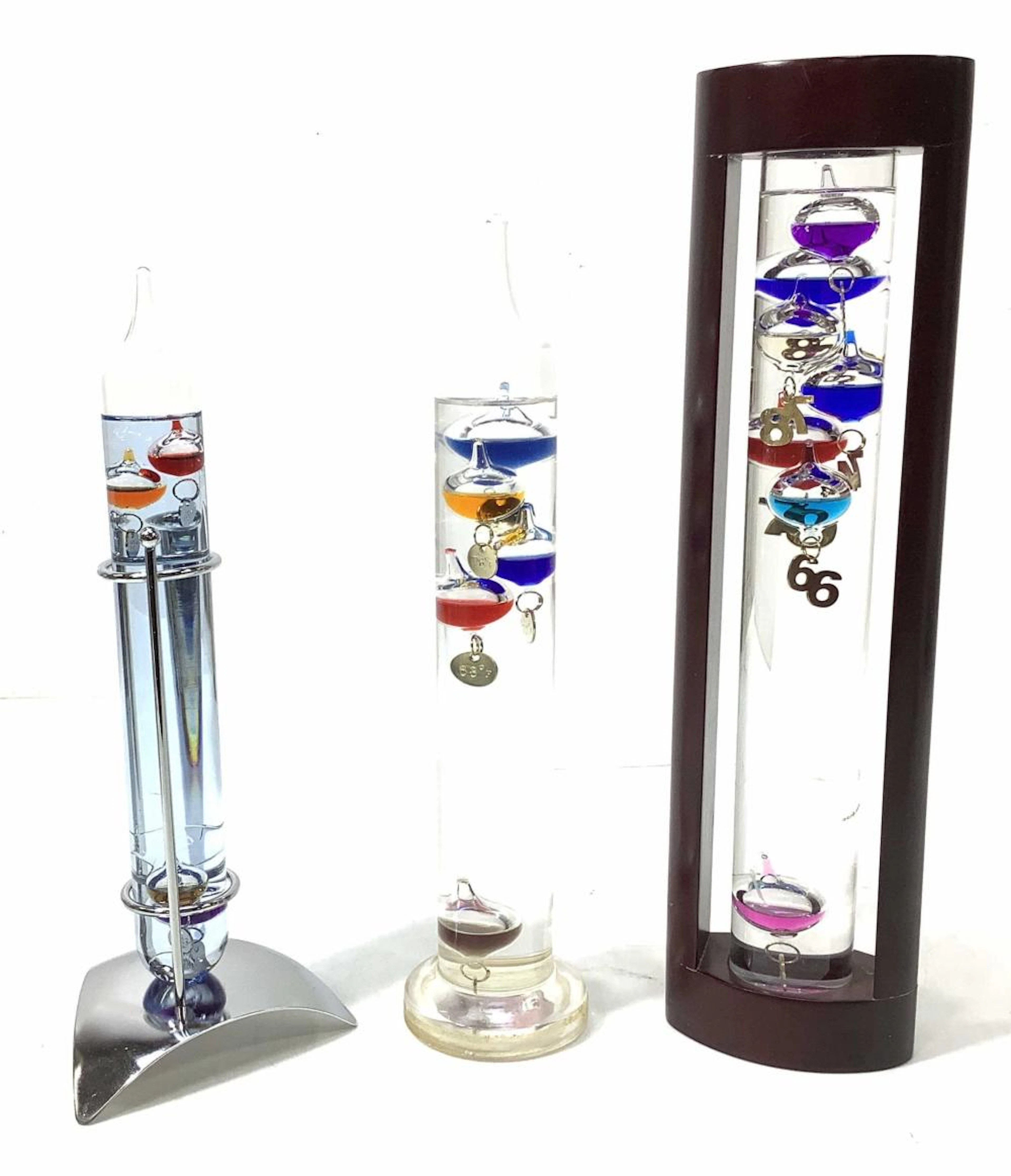 (3) Galileo Thermometers