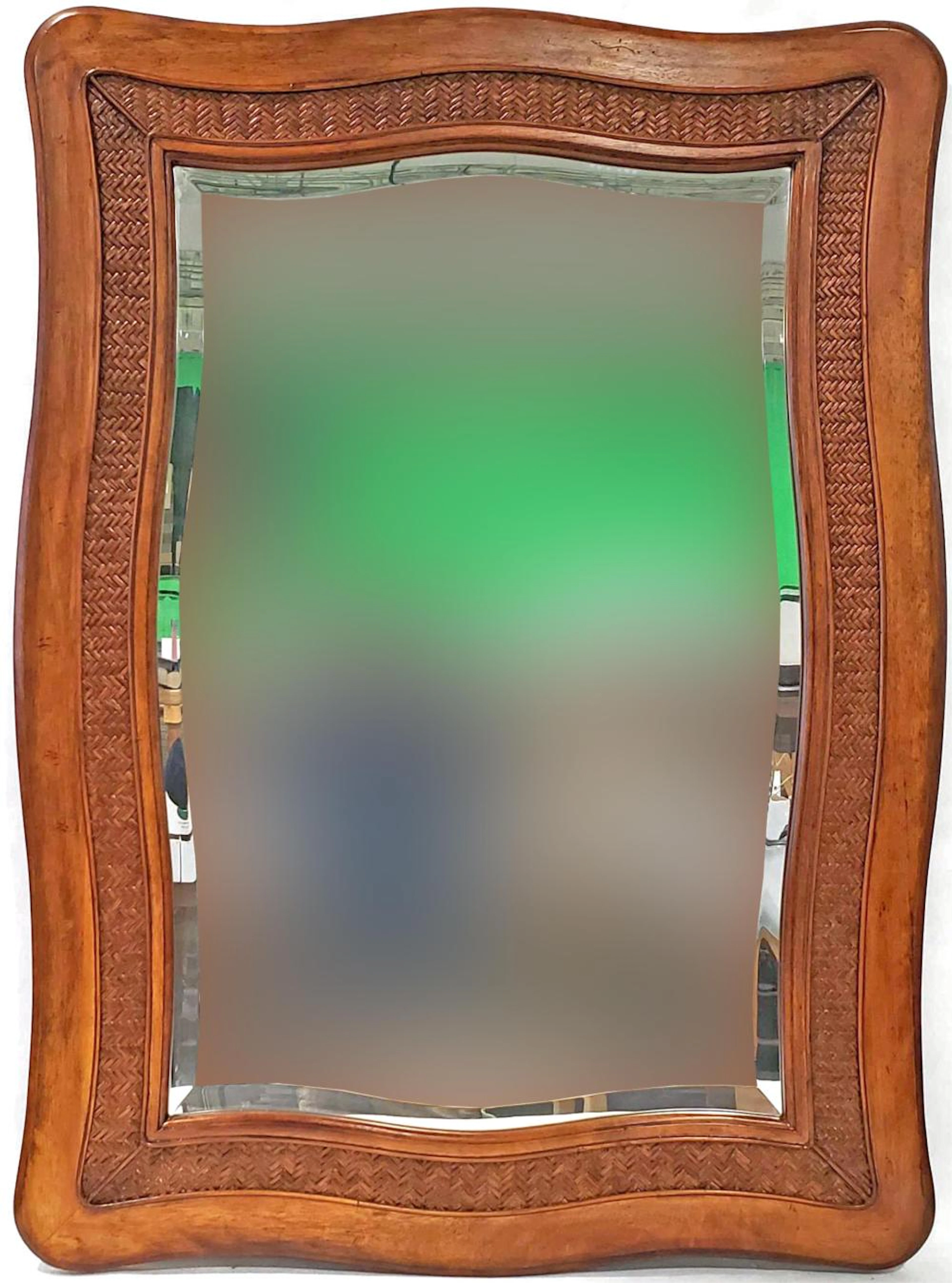 Tuscan Style Beveled Wall Mirror