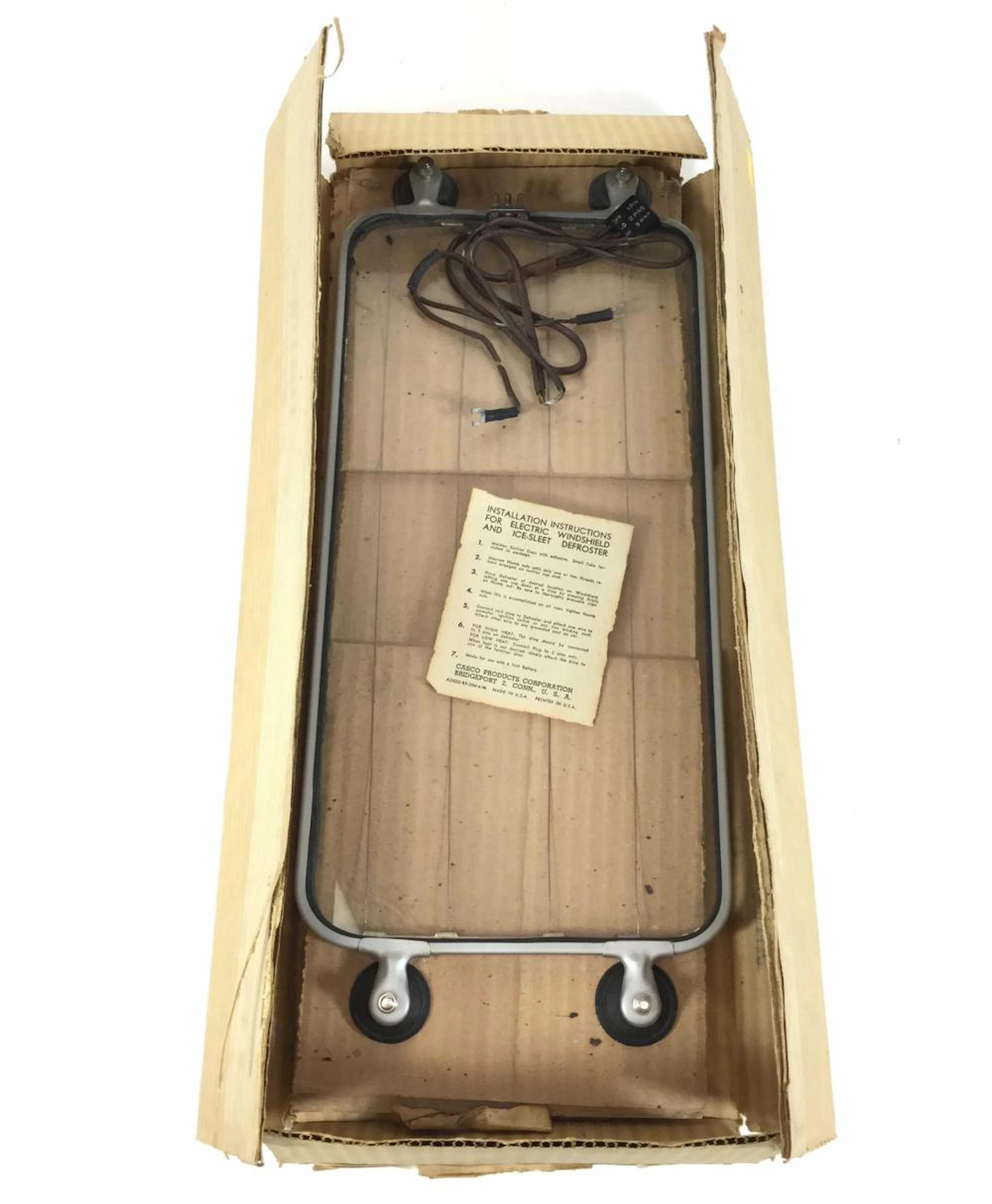 Vintage Casco Products Co. Electric Car Defroster