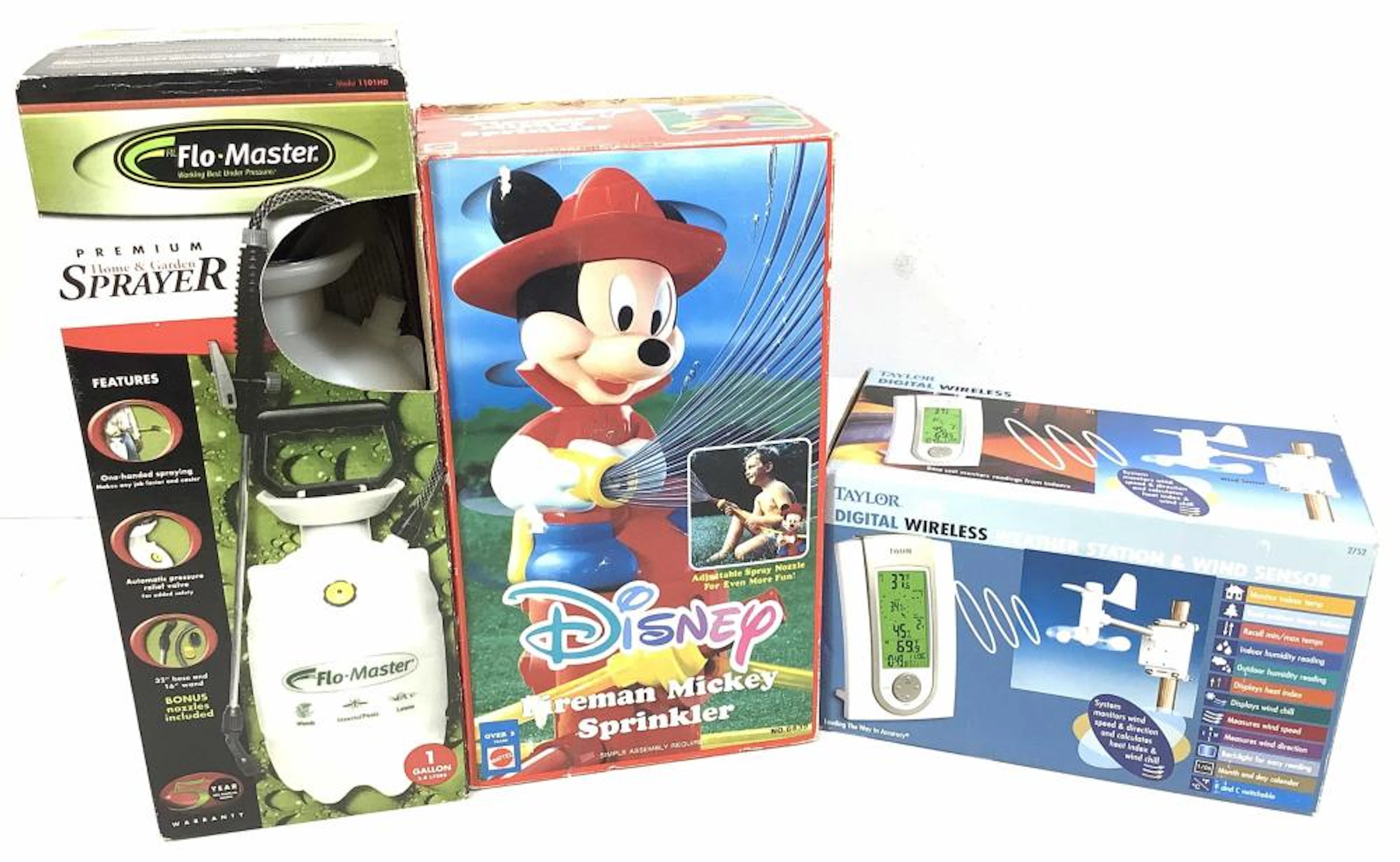 Taylor Weather Station, Disney Mickey Sprinkler