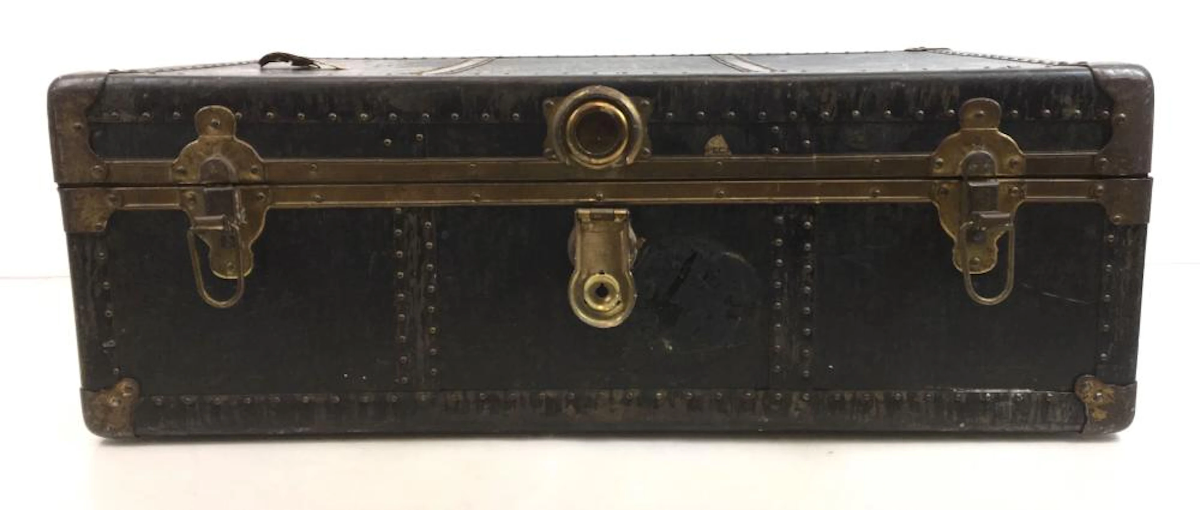 Besbilt Panama Turn Of The Century Steamer Trunk