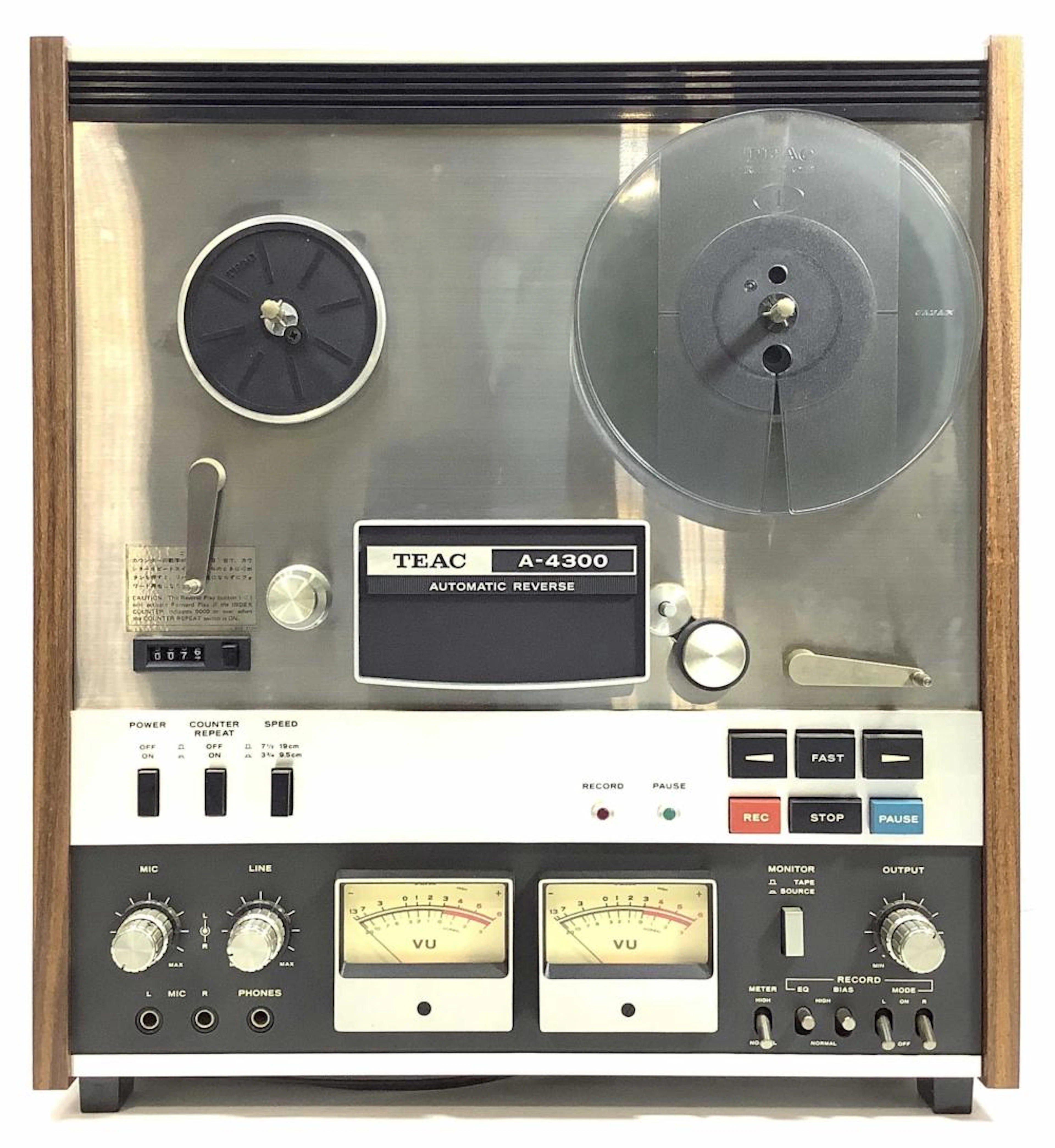 Vintage Teac A-4300 Reel To Reel Tape Deck