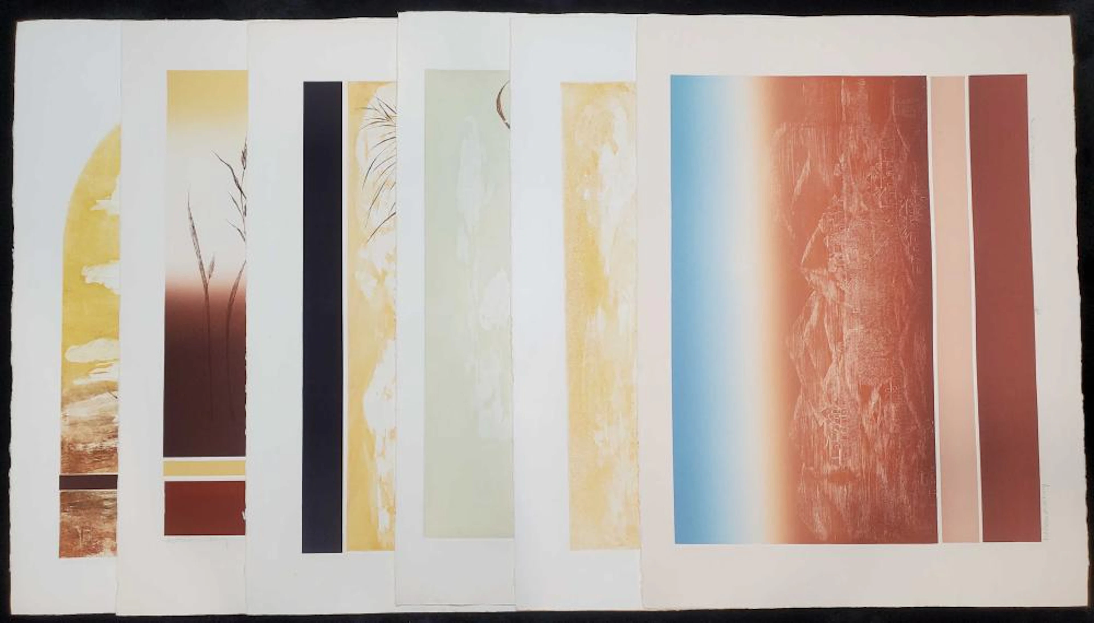 (6) Suzanne Marie Aquatint Etchings