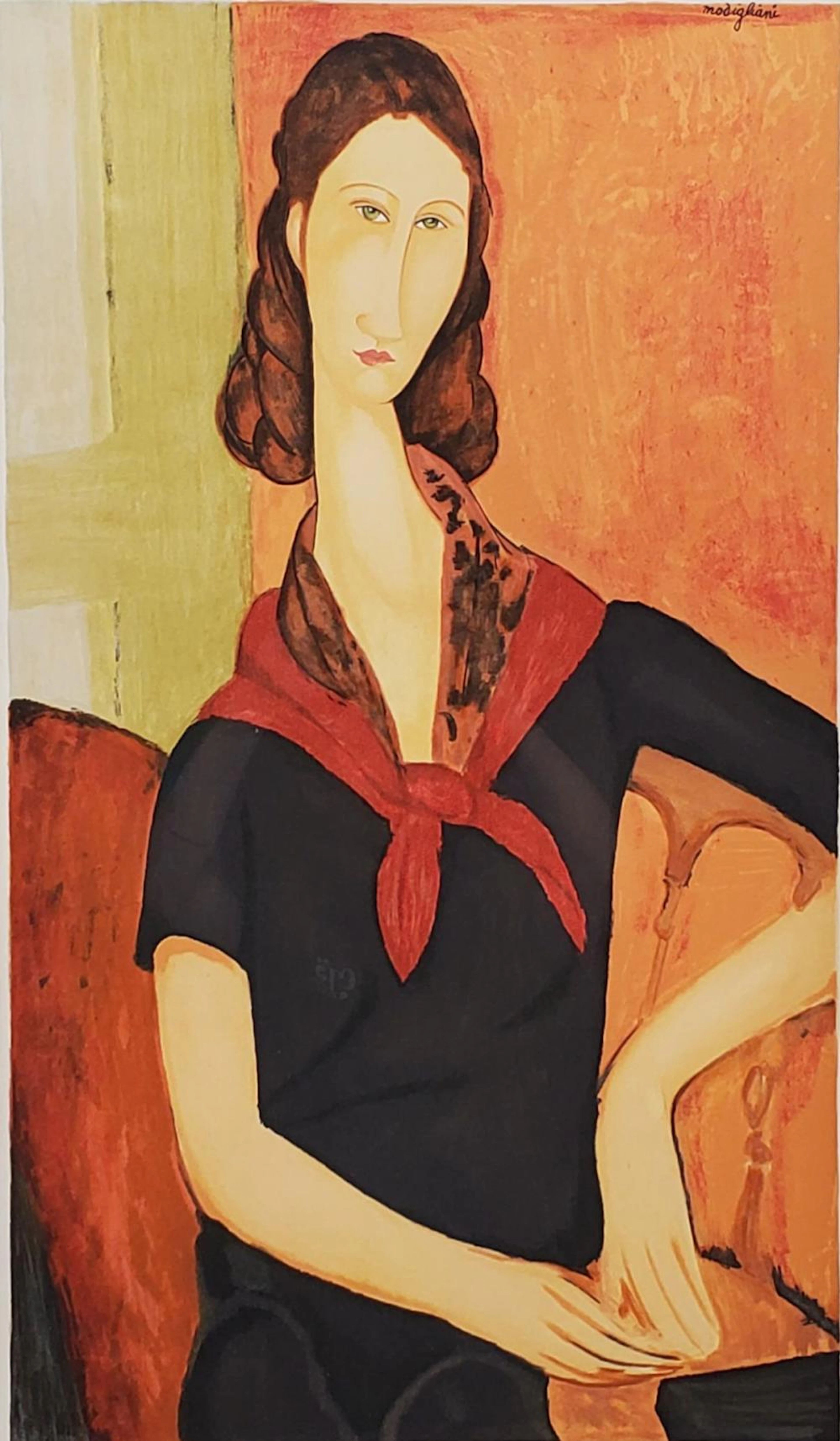 After Amedeo Modigliani Ltd Ed Litho