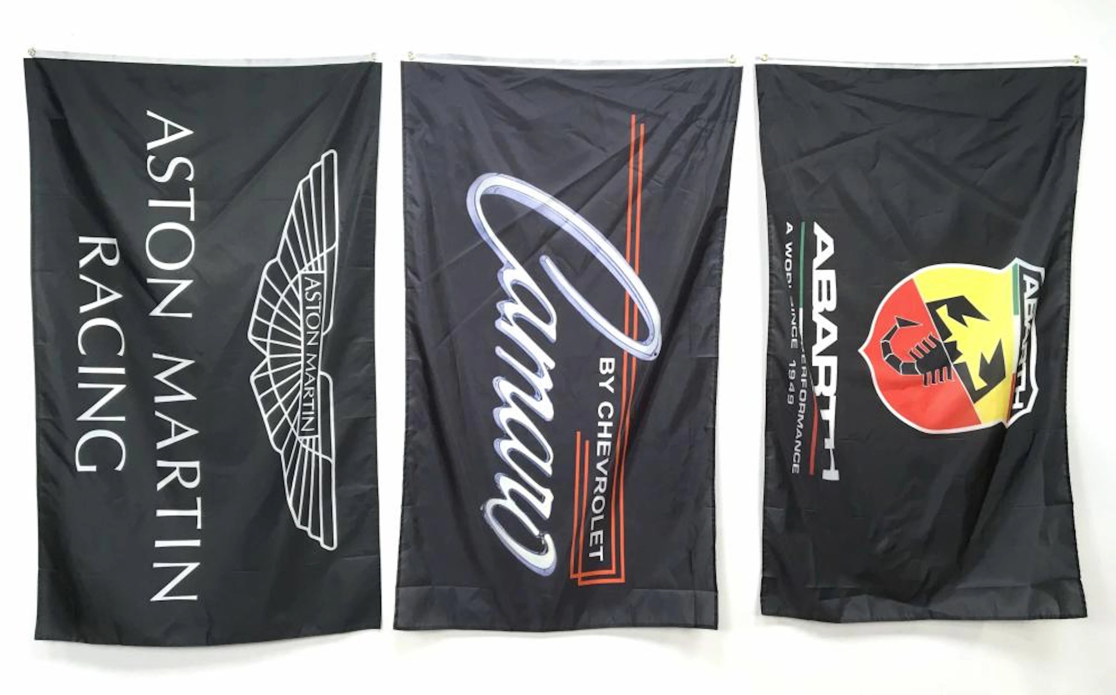 (3) New 3ft X 5ft Polyester Vehicle Flags