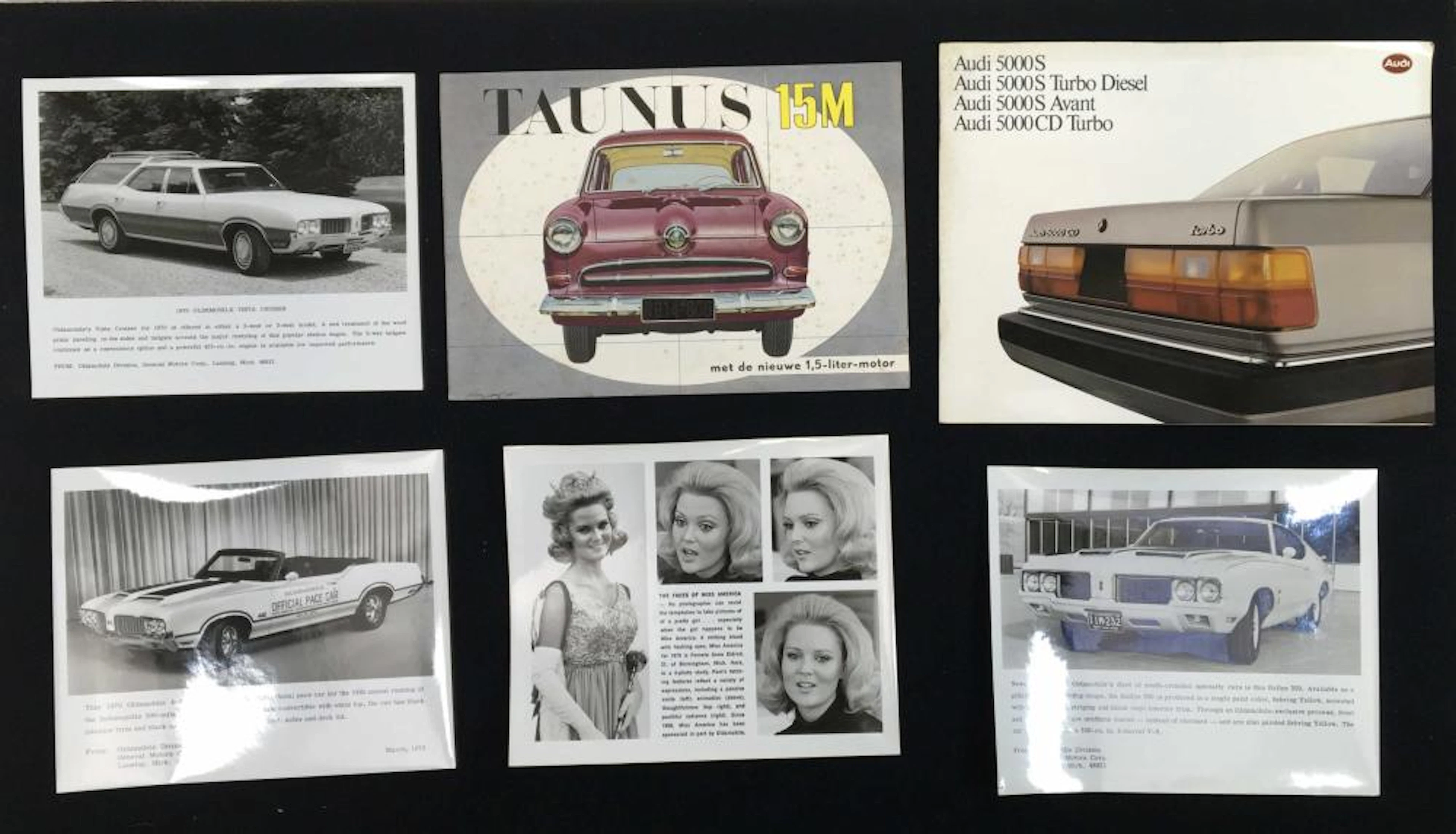 Large Assortment Of Vintage Dealership Brochures